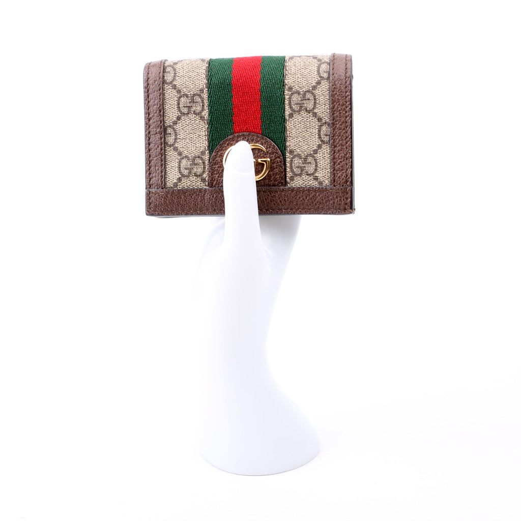 523155 Ophidia GG Card Case Wallet