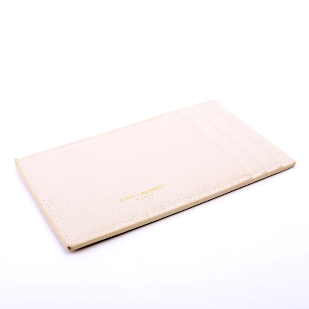 Uptown Chain Wallet Grain Cream