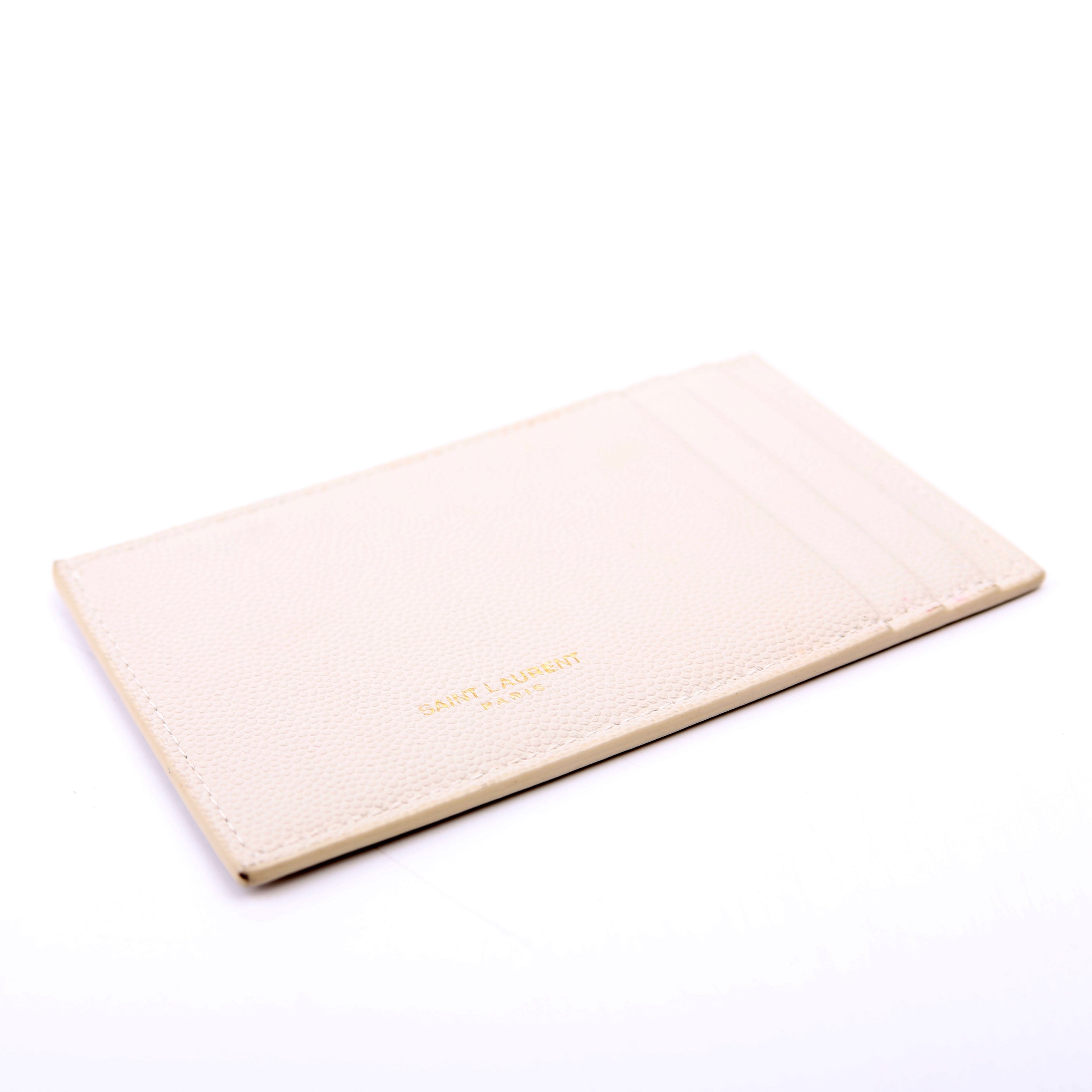 Uptown Chain Wallet Grain Cream