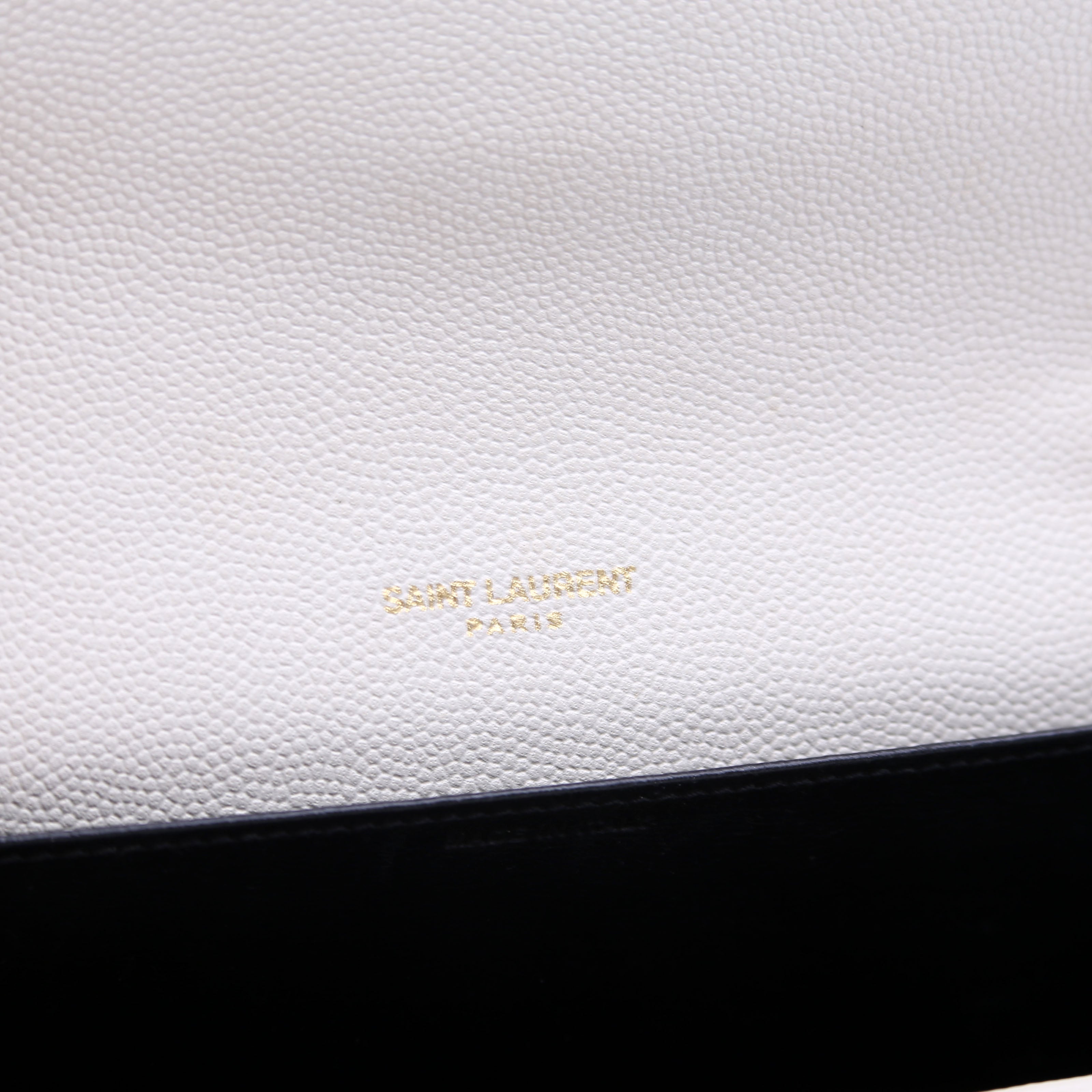 Uptown Chain Wallet Grain Cream