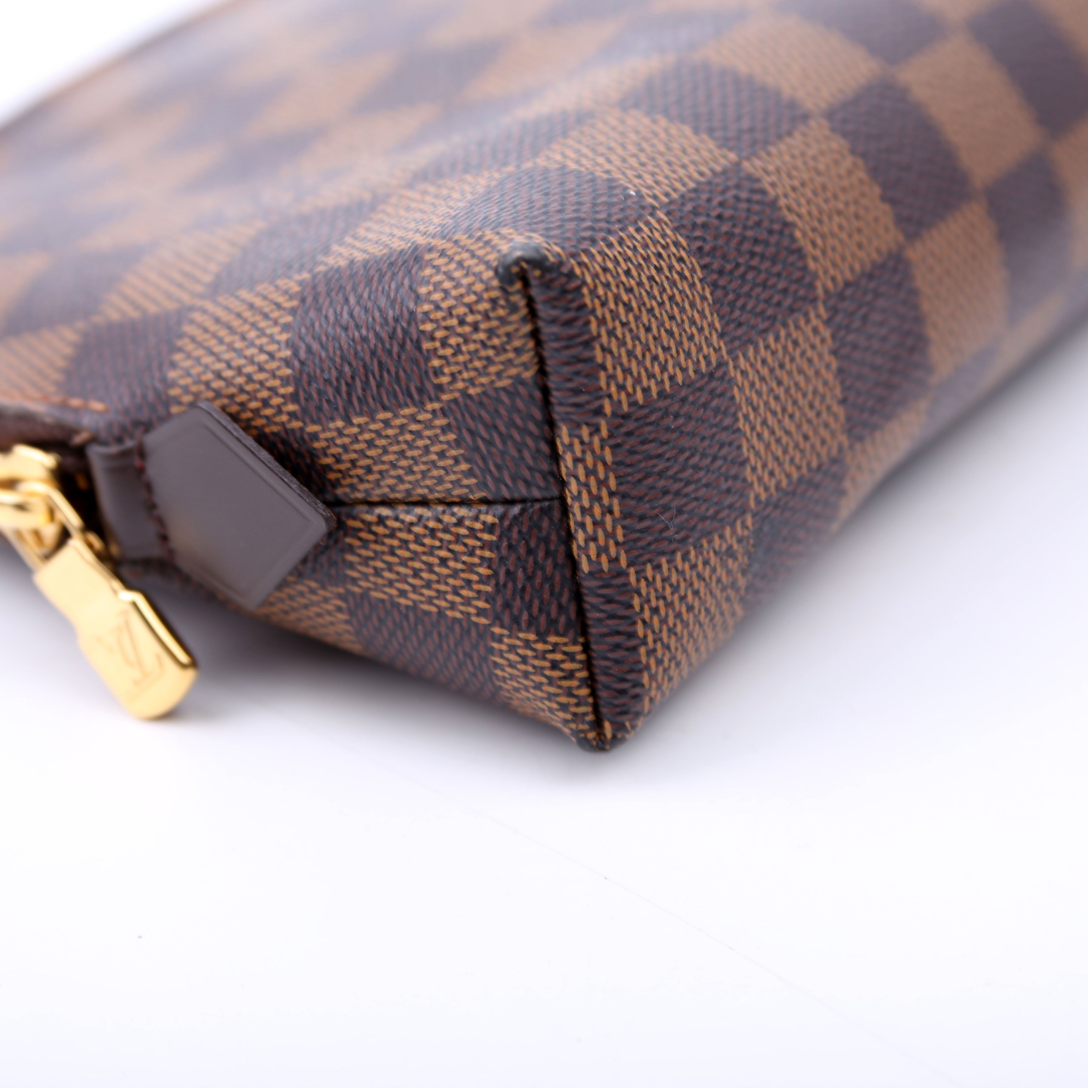 Cosmetic Pouch GM Damier Ebene