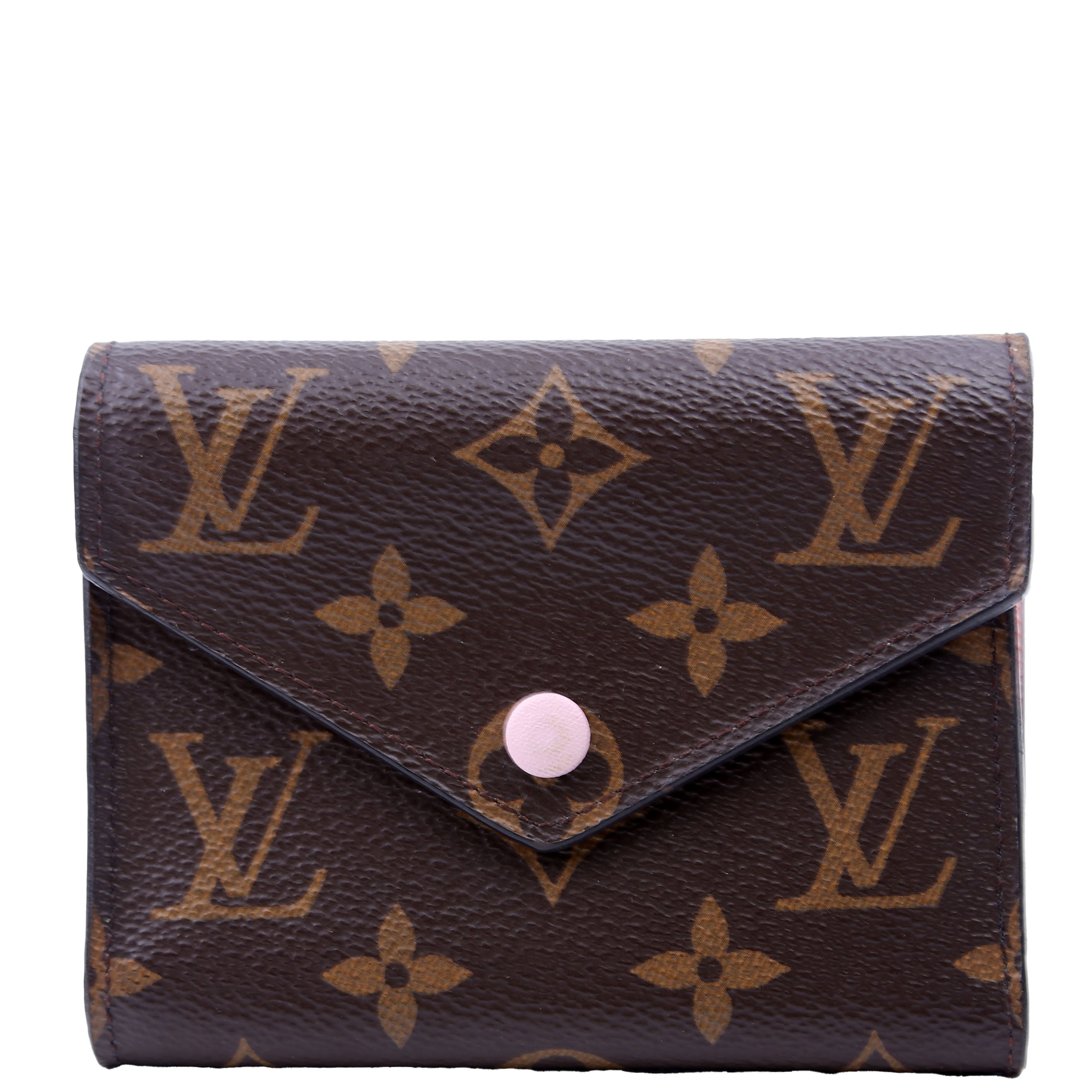 Victorine Wallet Monogram Pink
