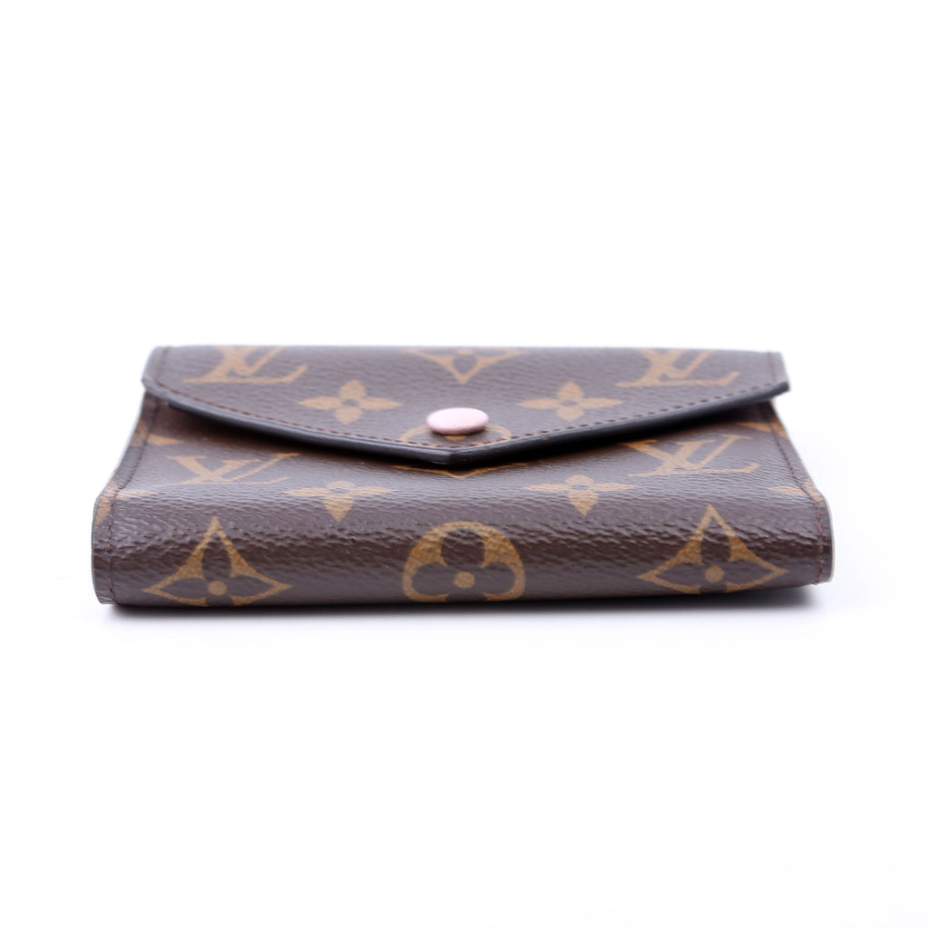 Victorine Wallet Monogram Pink