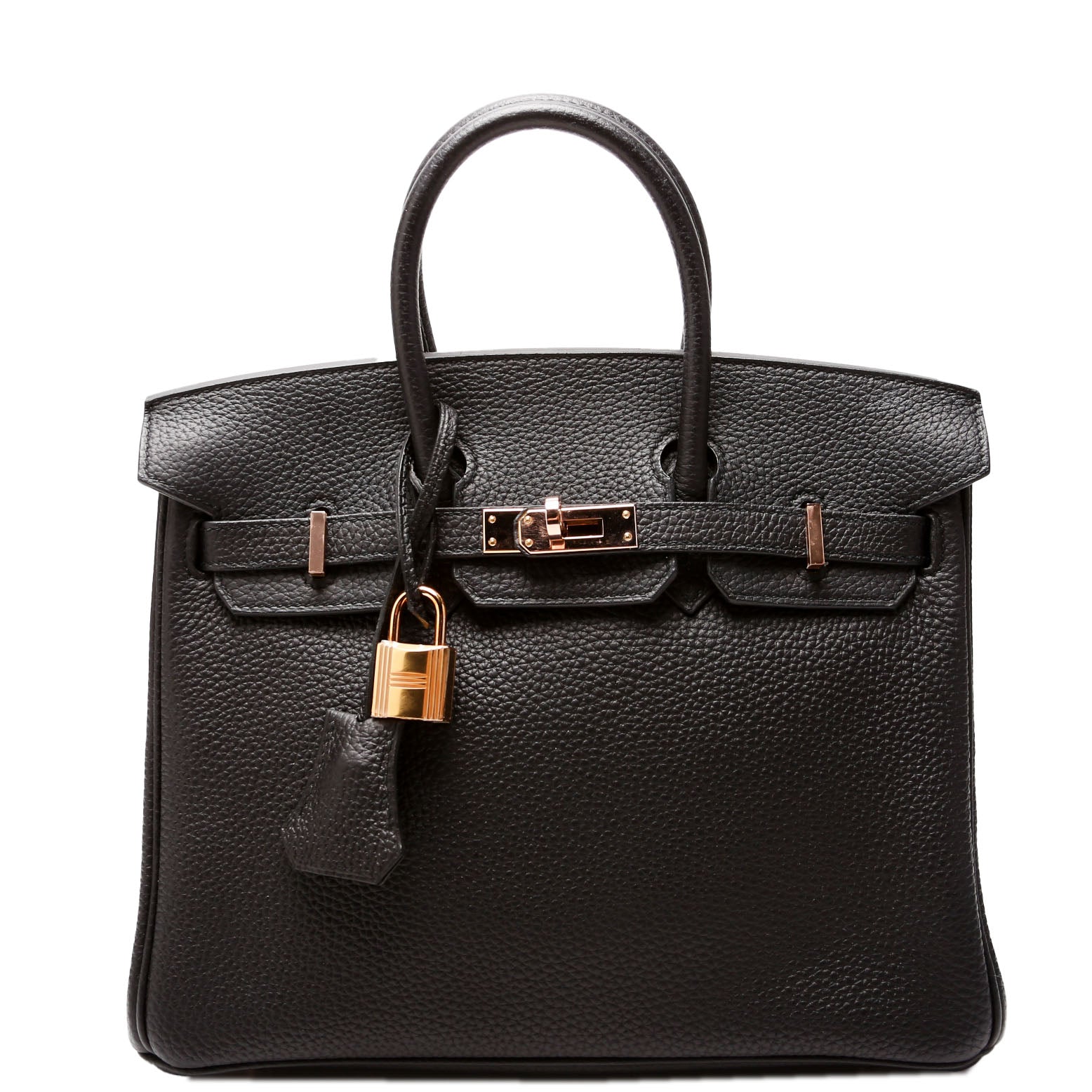 Birkin 25 Togo 2019 Black/Rose Gold
