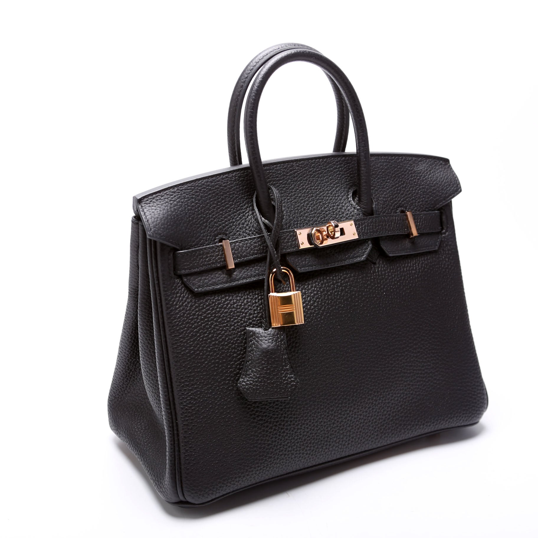 Birkin 25 Togo 2019 Black/Rose Gold