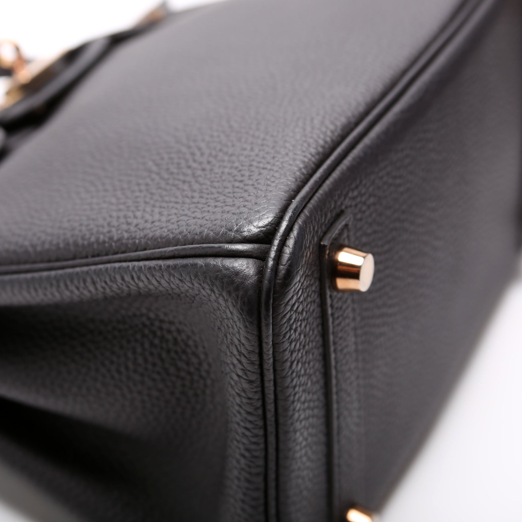 Birkin 25 Togo 2019 Black/Rose Gold