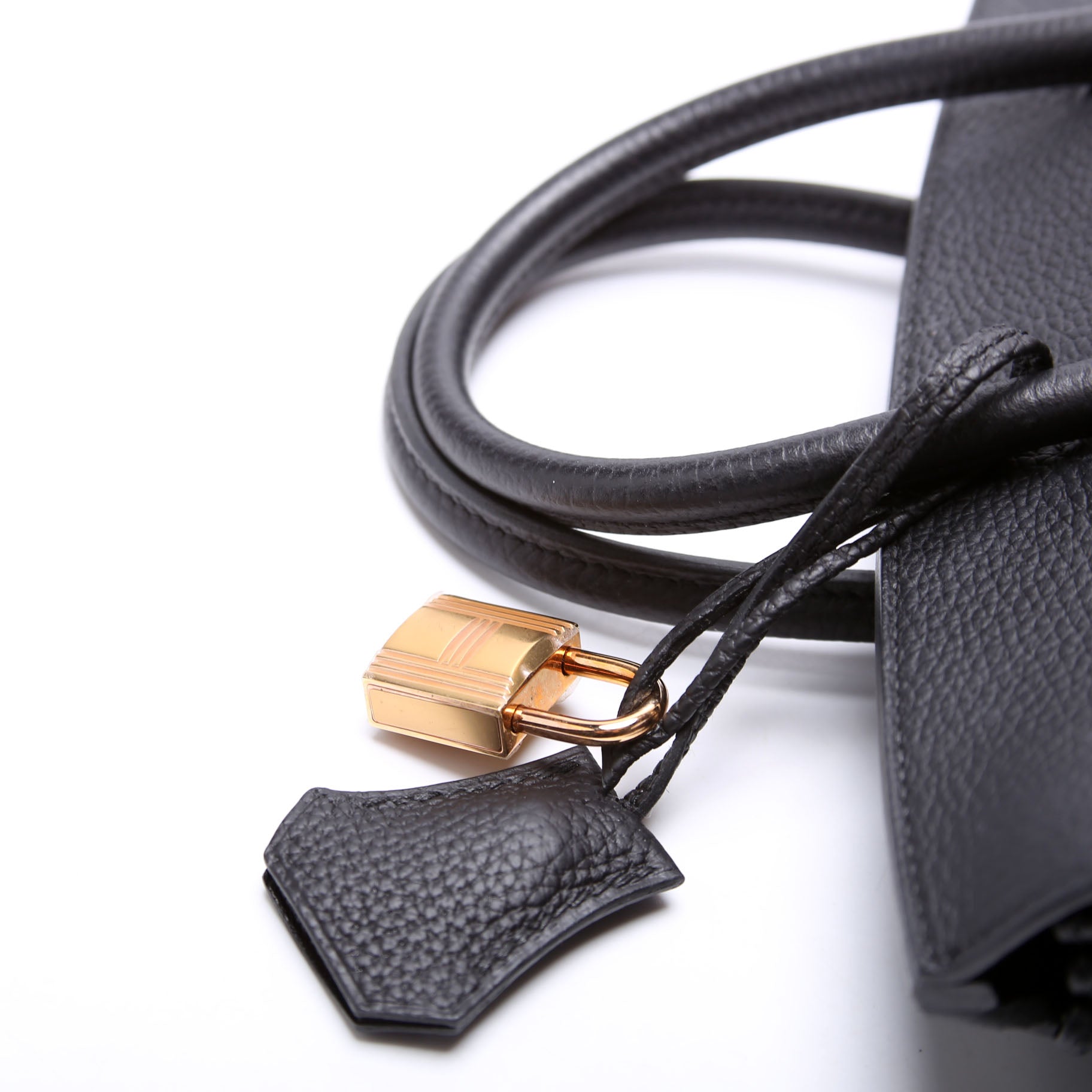 Birkin 25 Togo 2019 Black/Rose Gold