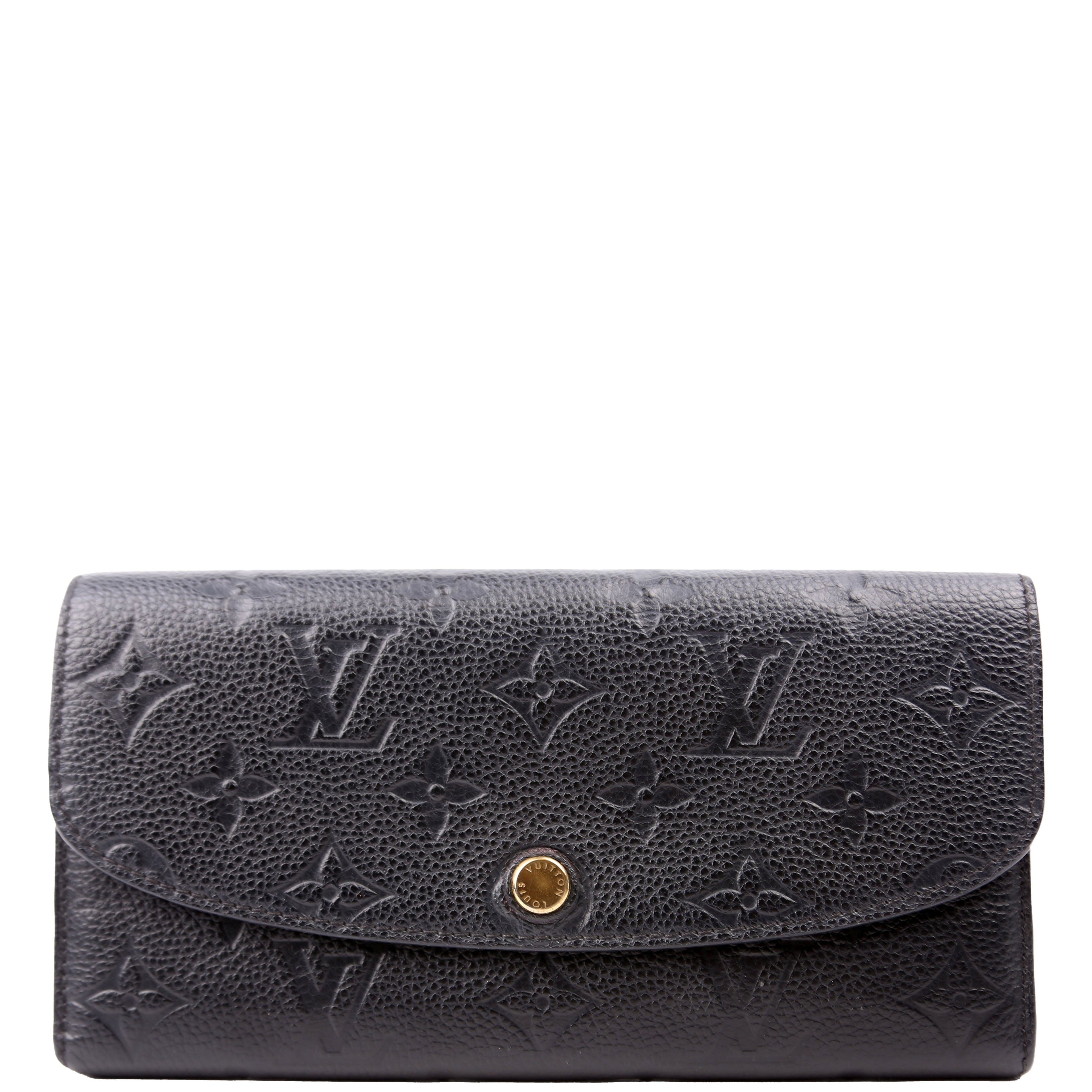 Emilie Wallet Empreinte Black