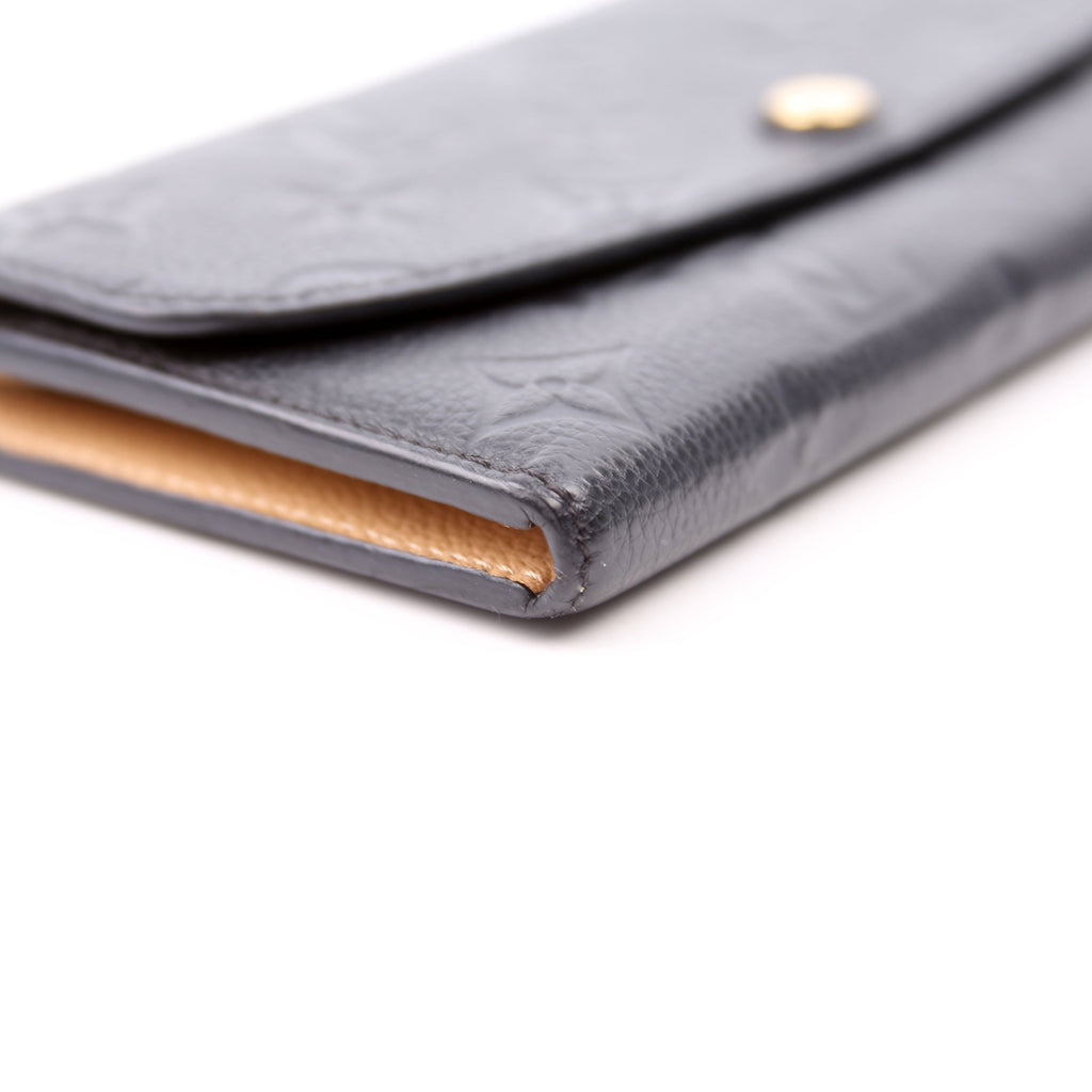 Emilie Wallet Empreinte Black