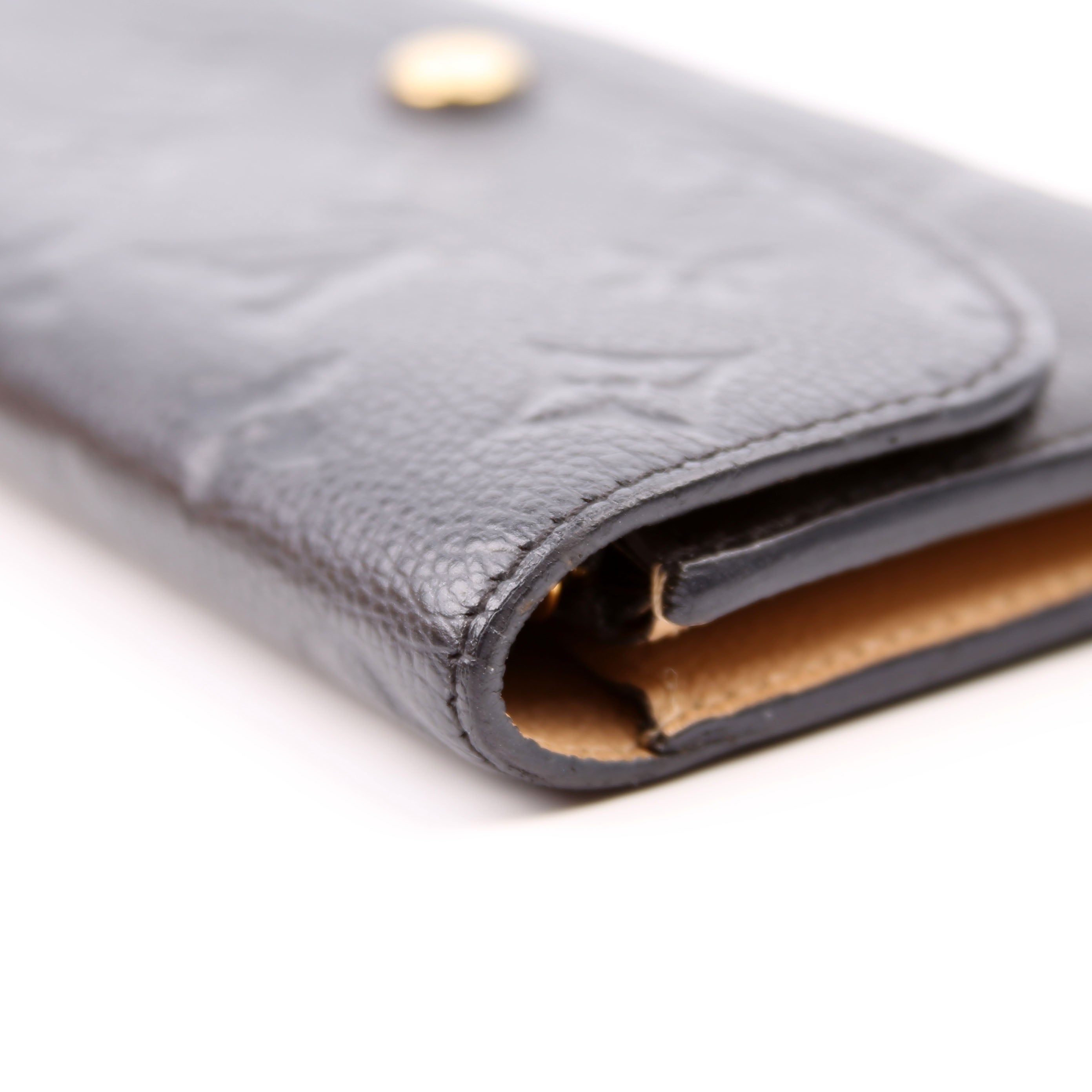 Emilie Wallet Empreinte Black