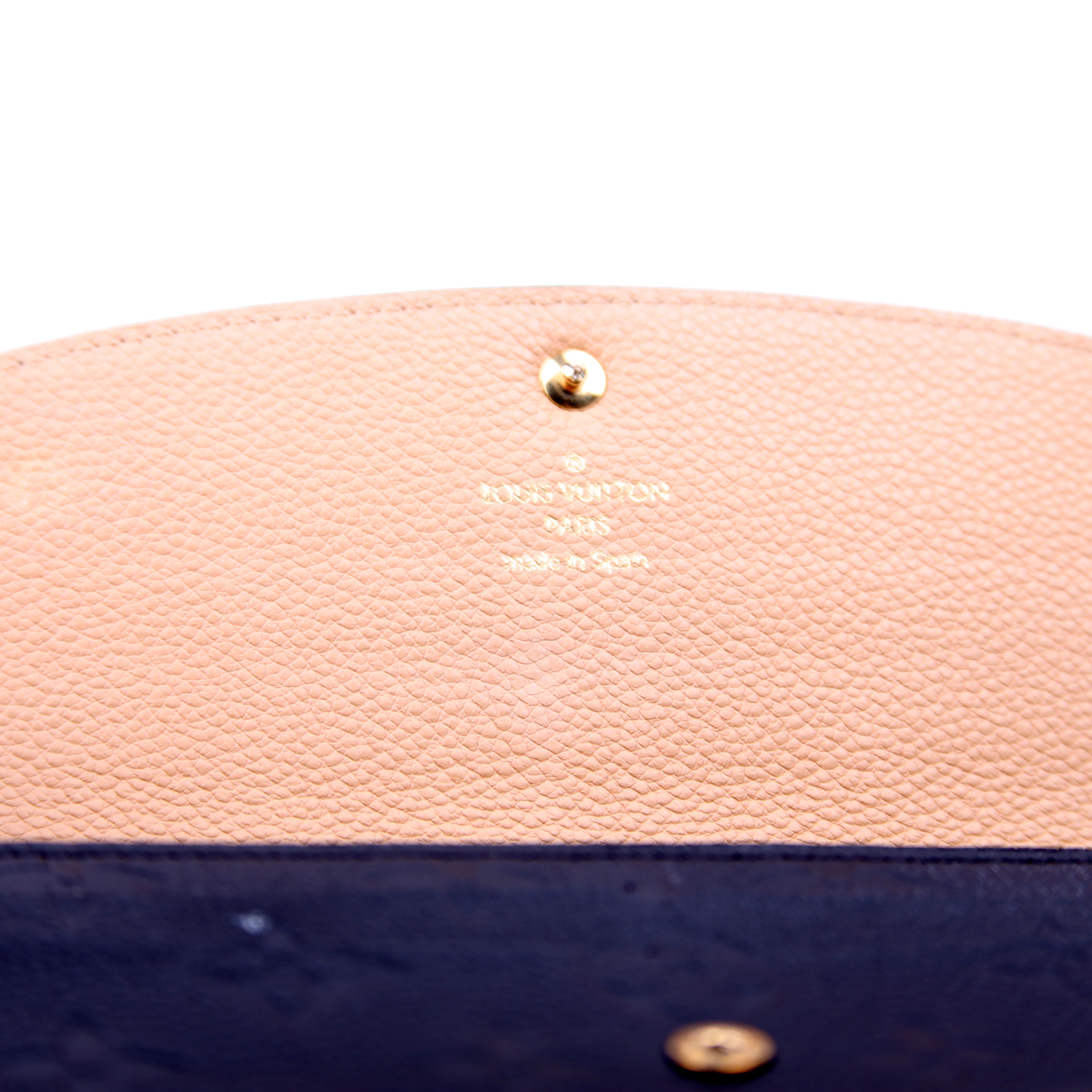 Emilie Wallet Empreinte Black