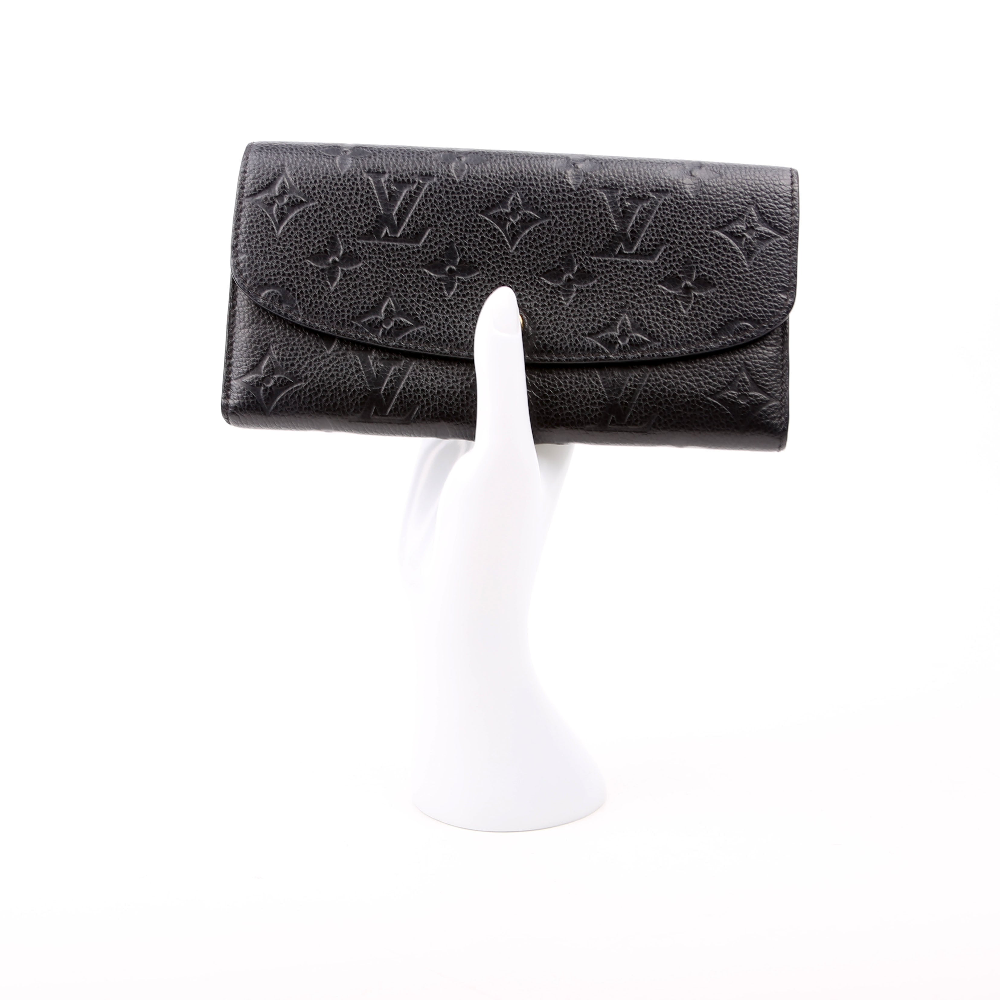 Emilie Wallet Empreinte Black