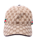 200035 GG Canvas Web Hat Size Medium
