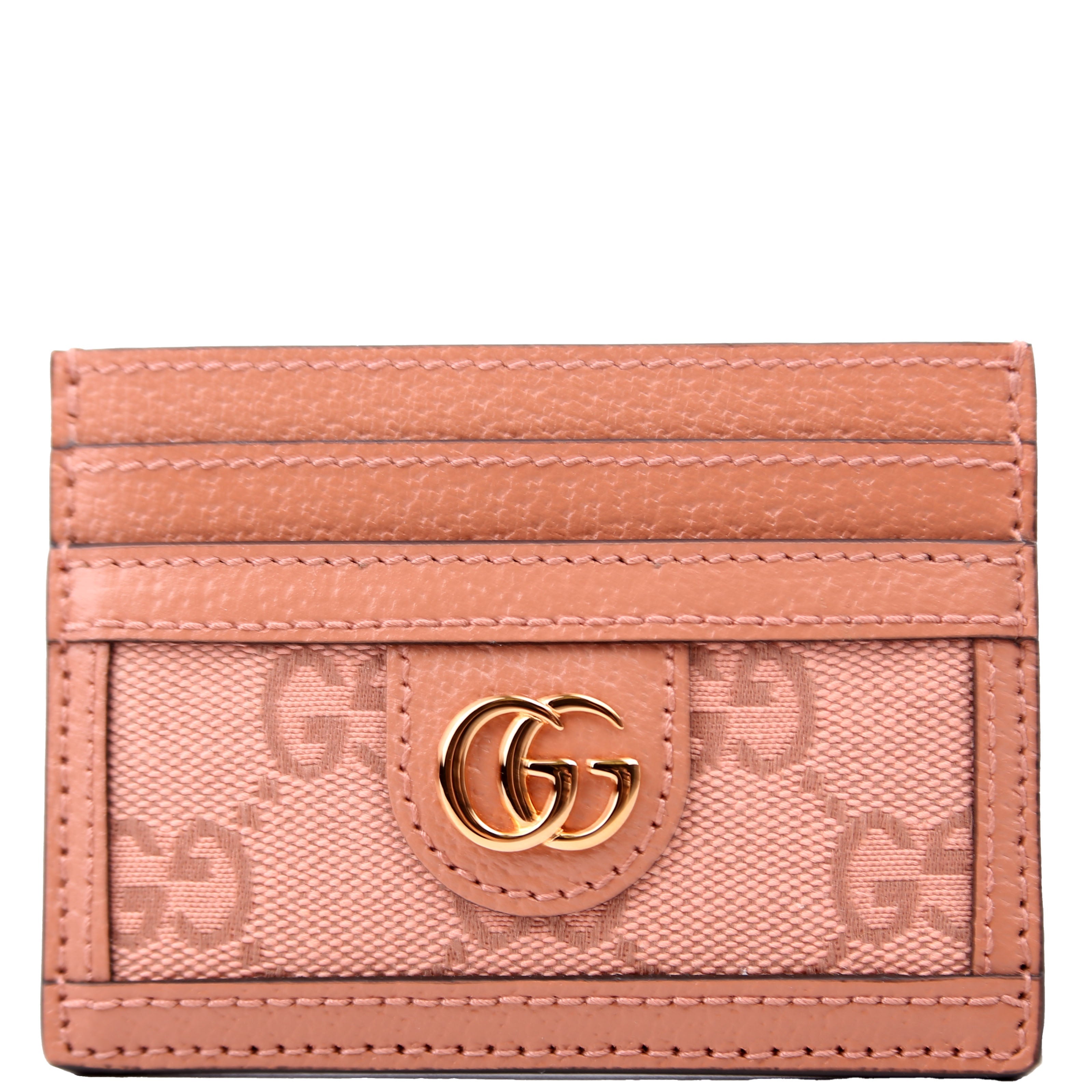 523159 Ophidia GG Card Case Pink