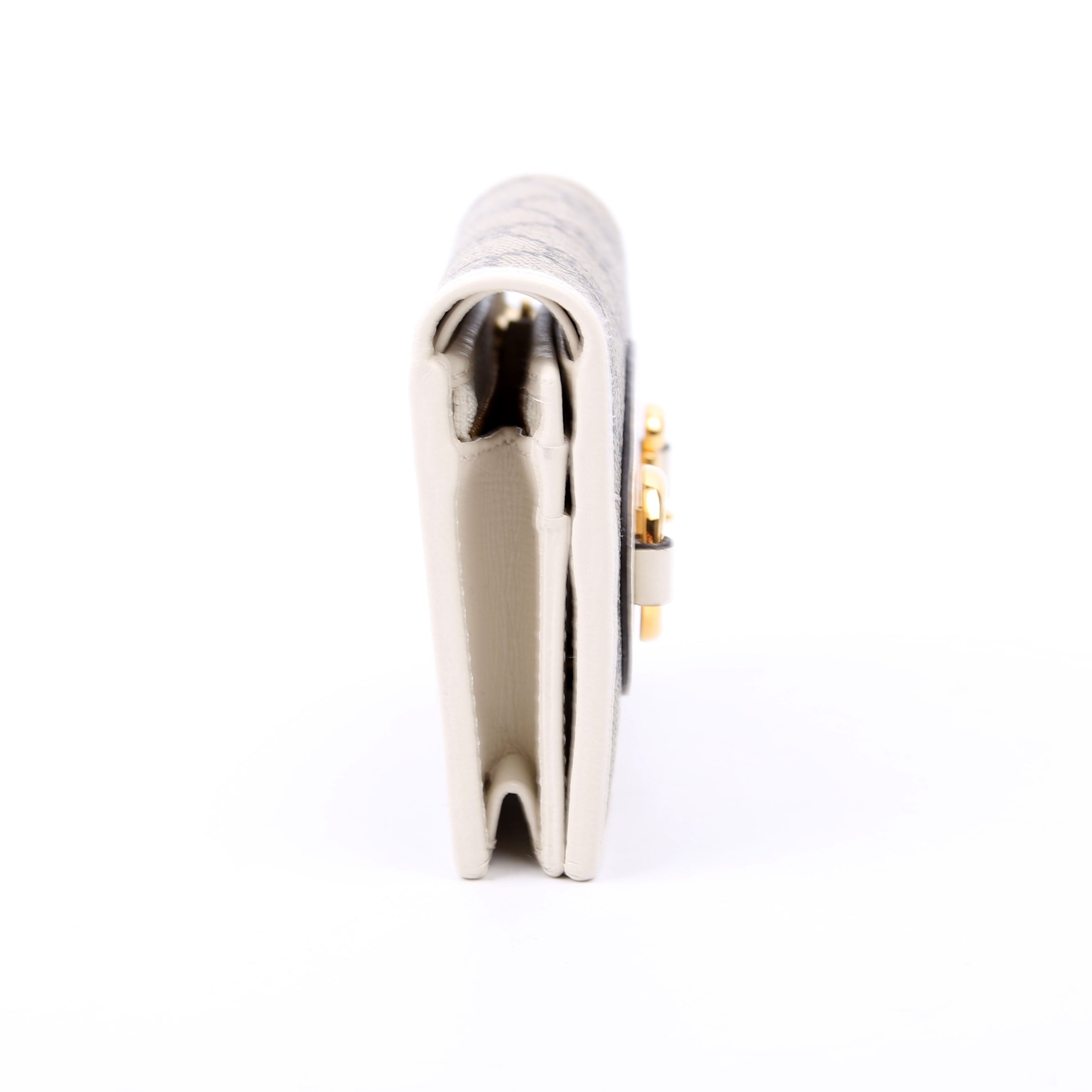 621887 Horsebit 1955 GG Supreme Card Case White
