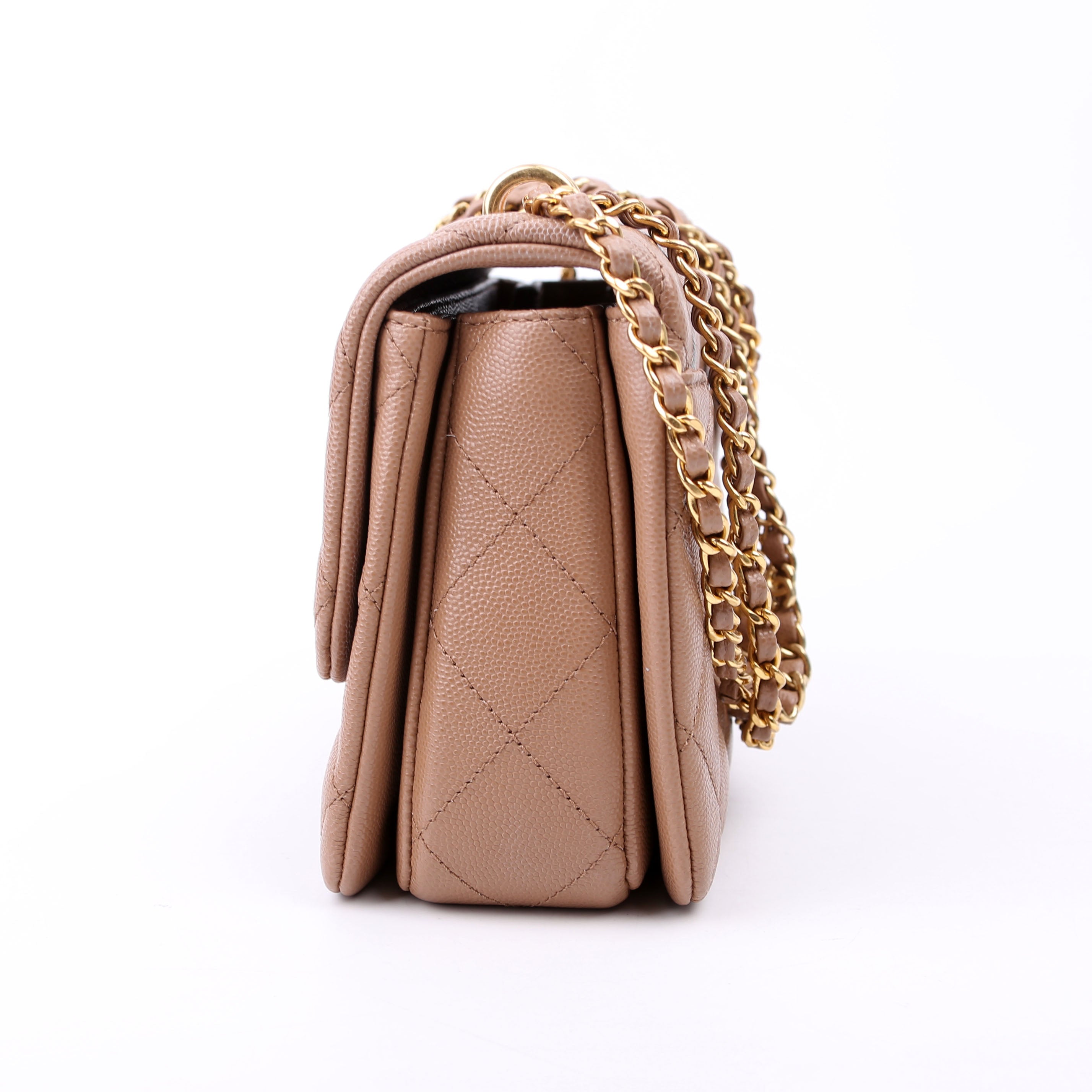 Coco First Flap Caviar RFID Beige