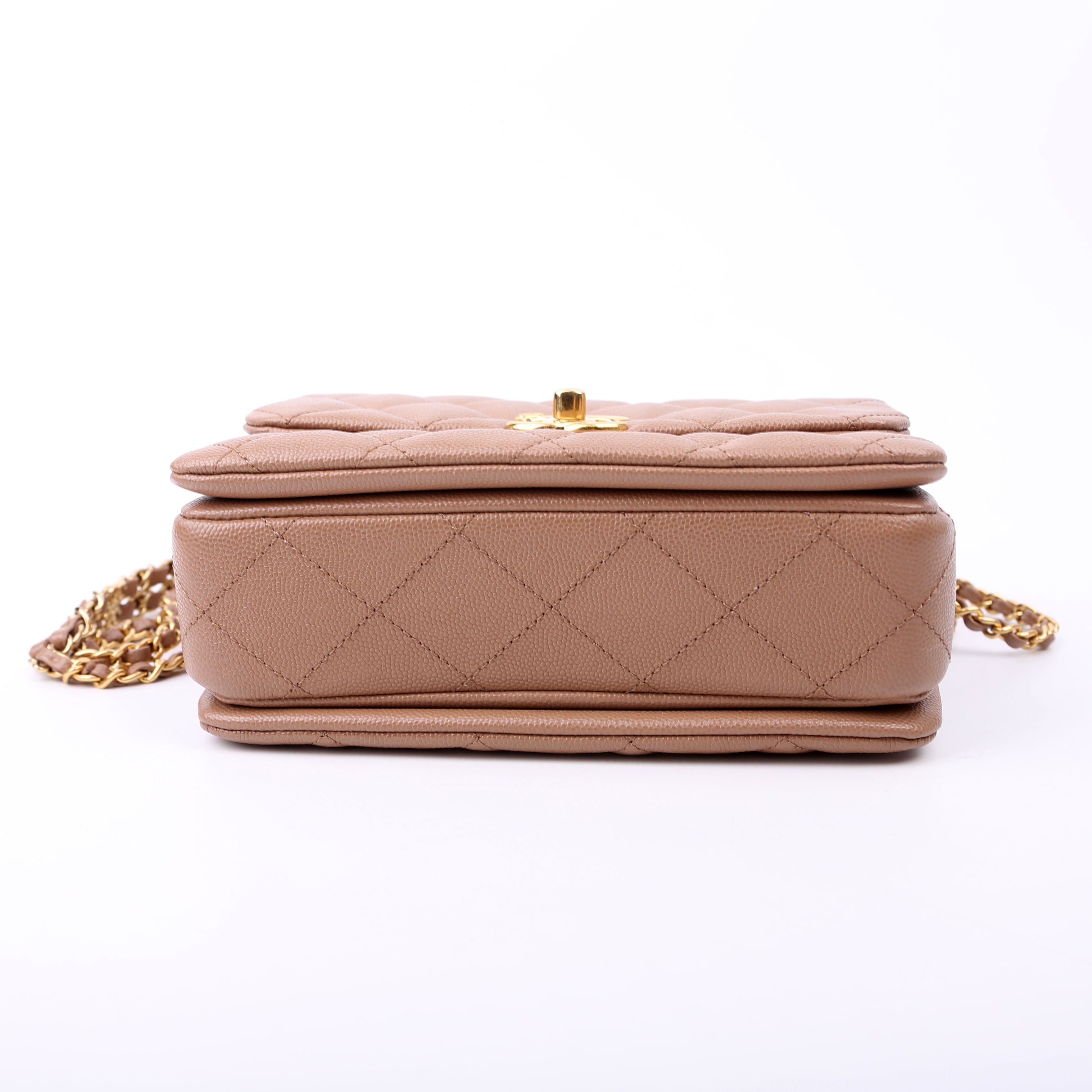 Coco First Flap Caviar RFID Beige