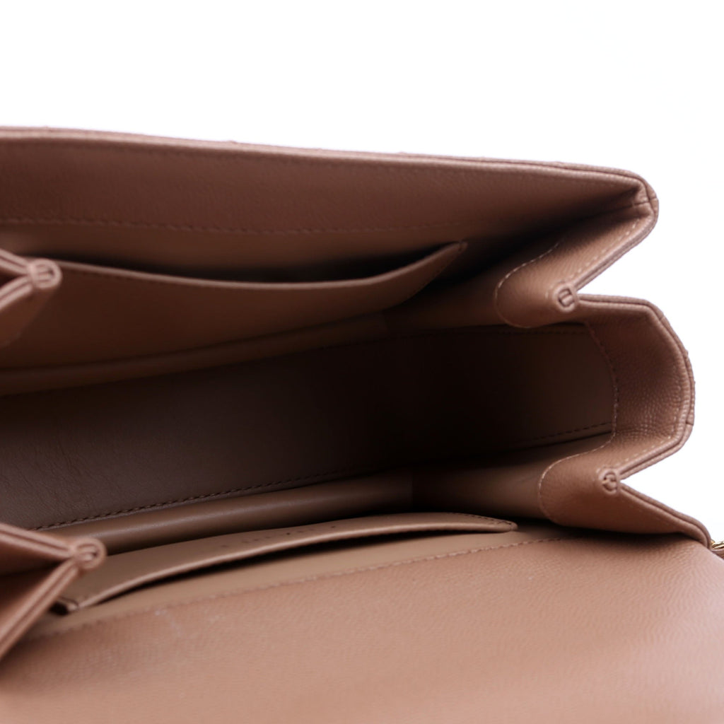 Coco First Flap Caviar RFID Beige