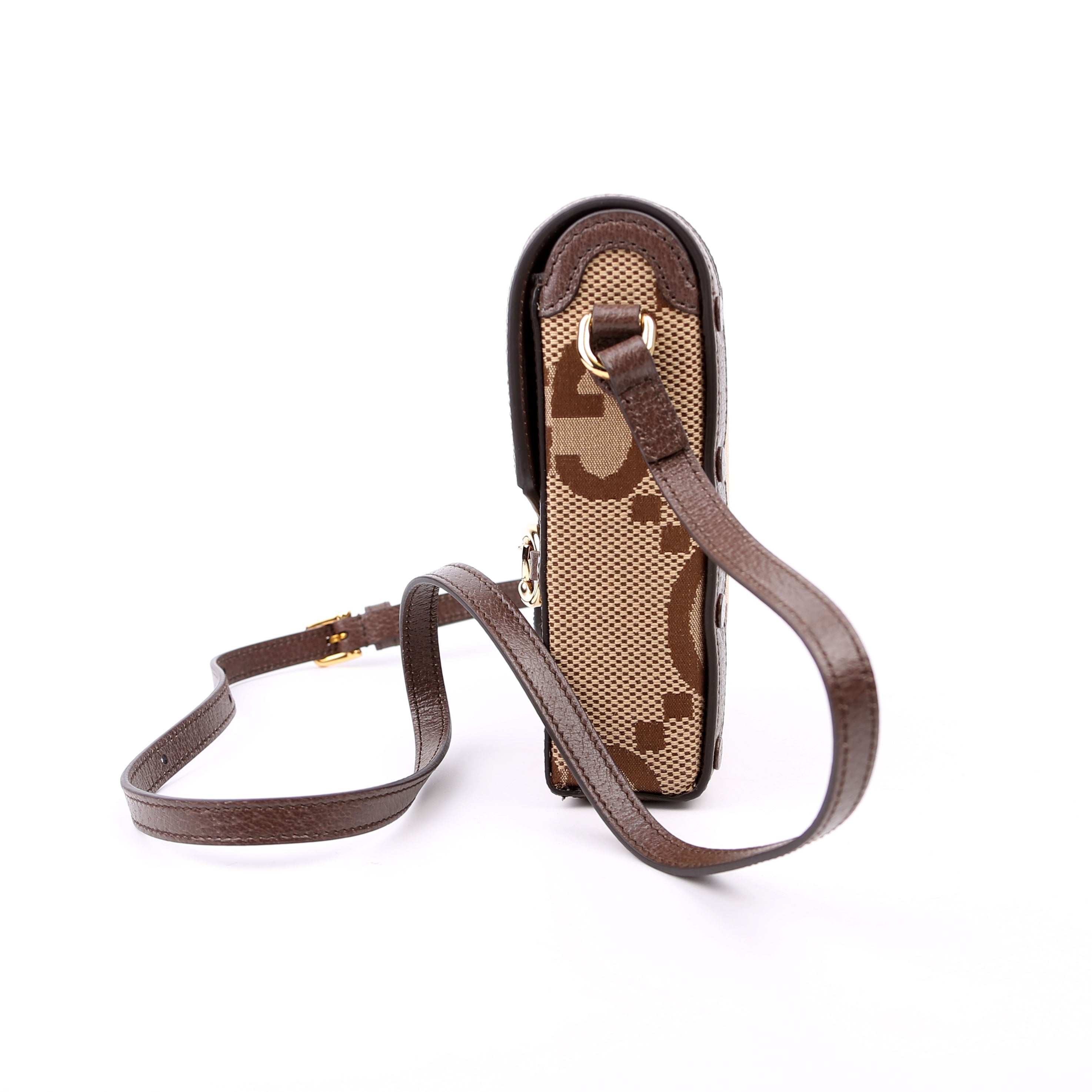 Gucci 625615 Horsebit 1955 Jumbo GG Canvas Mini Bag
