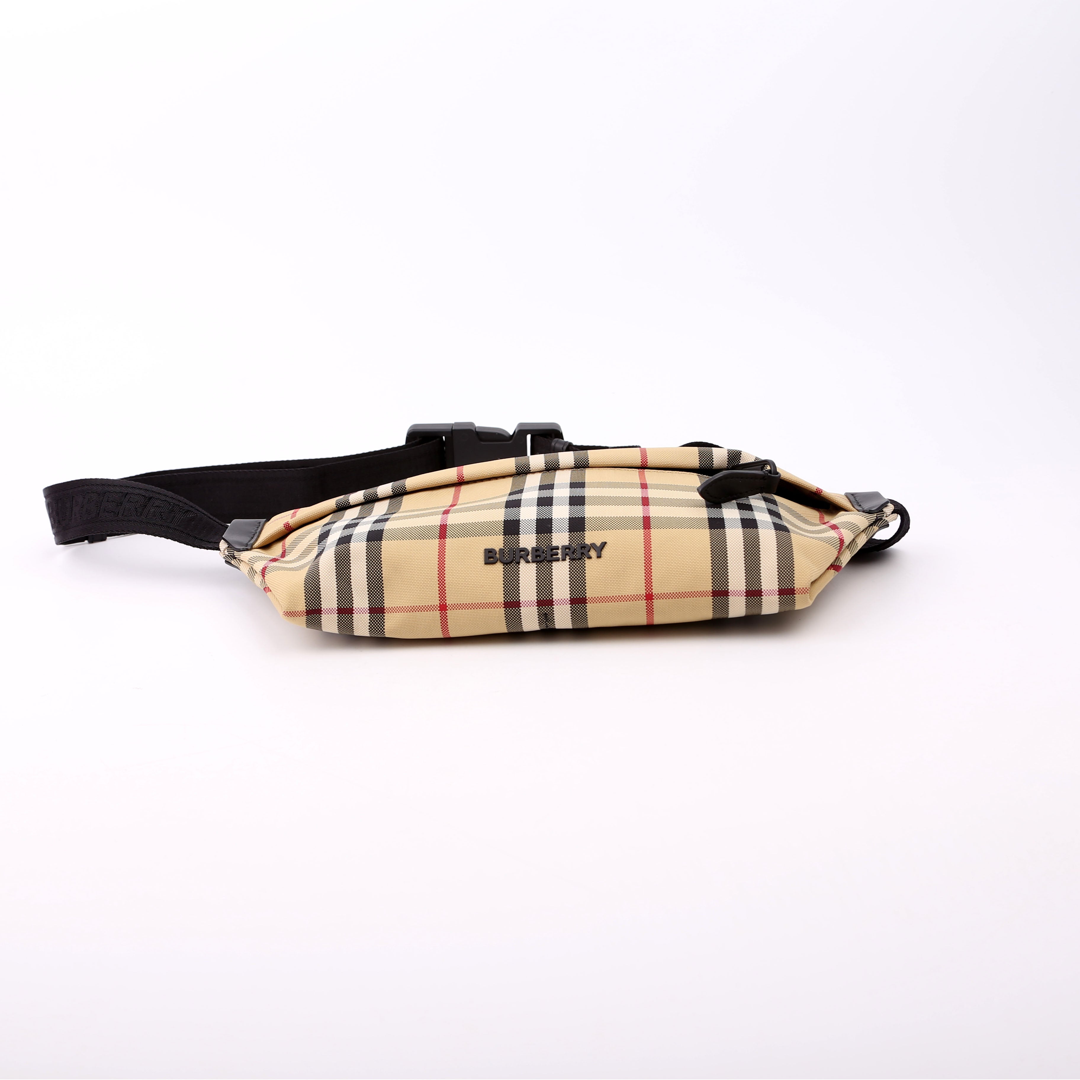 Stevie Vintage Check Belt Bag Tan