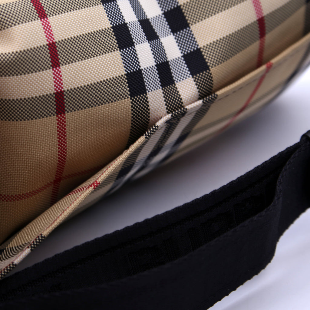 Stevie Vintage Check Belt Bag Tan