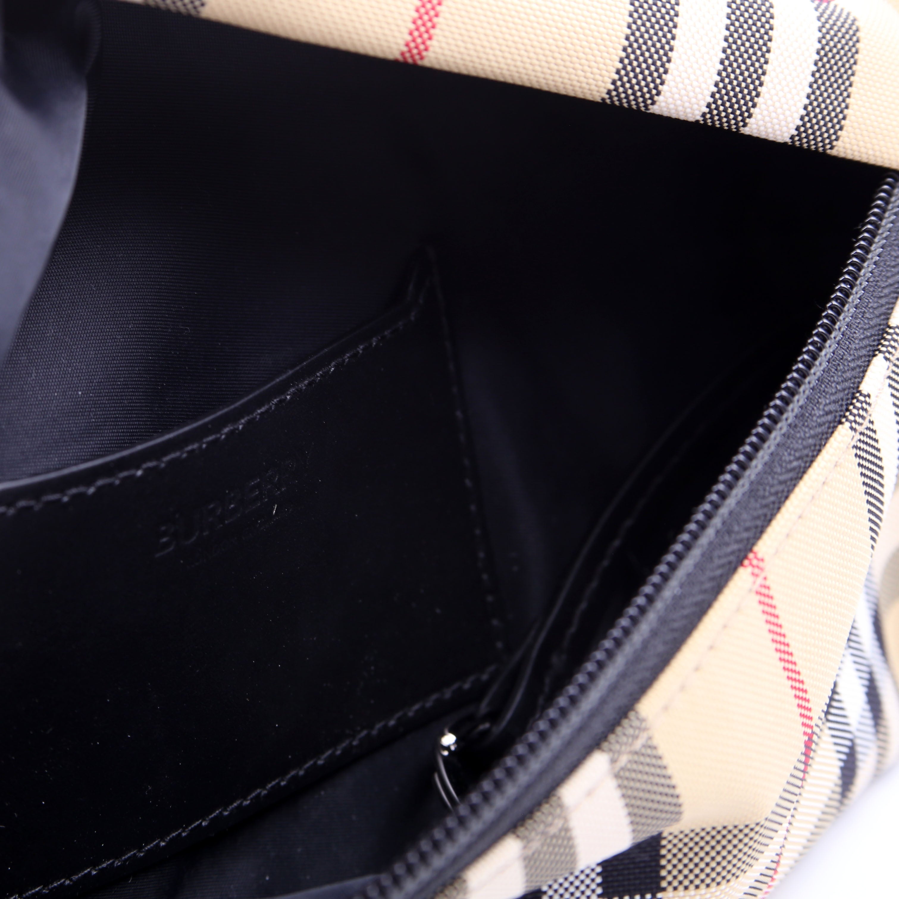 Stevie Vintage Check Belt Bag Tan