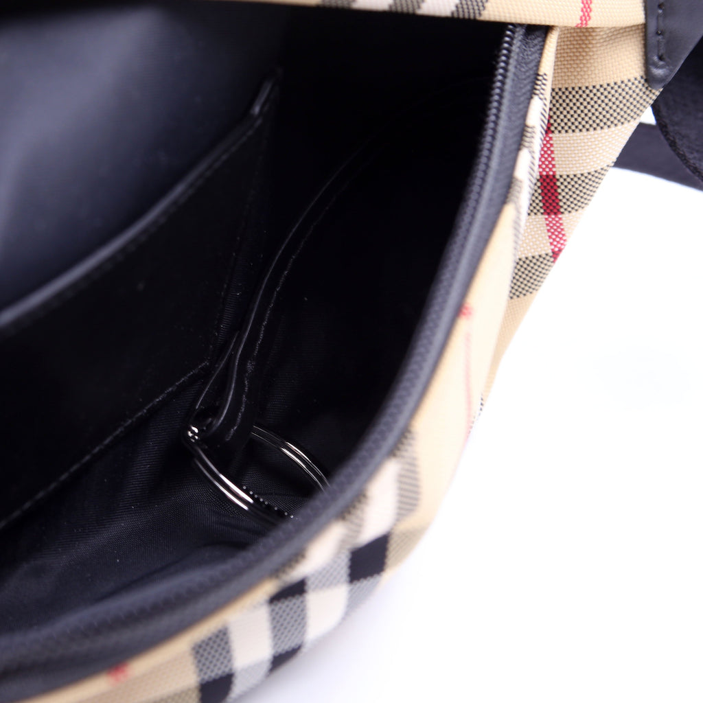 Stevie Vintage Check Belt Bag Tan