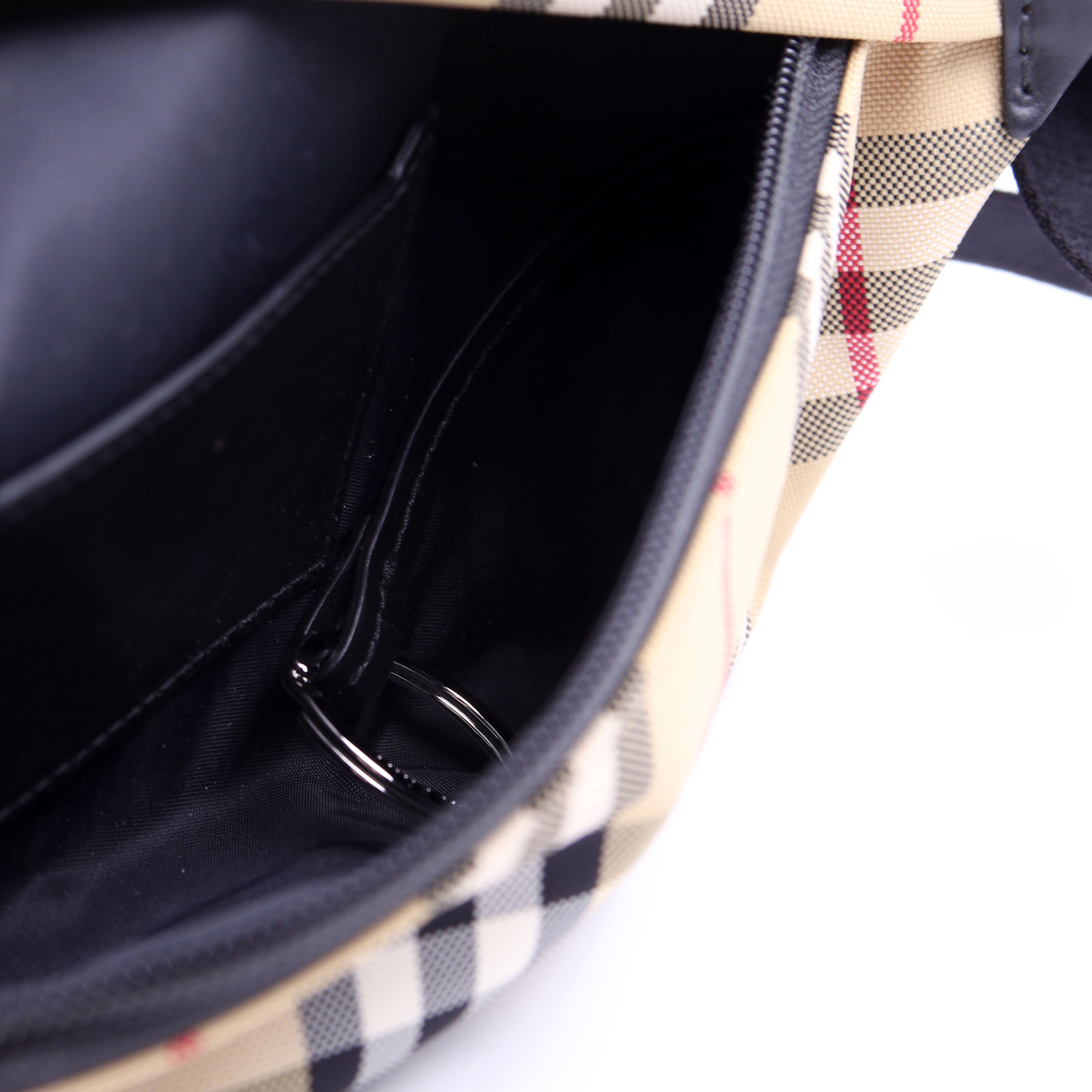 Stevie Vintage Check Belt Bag Tan