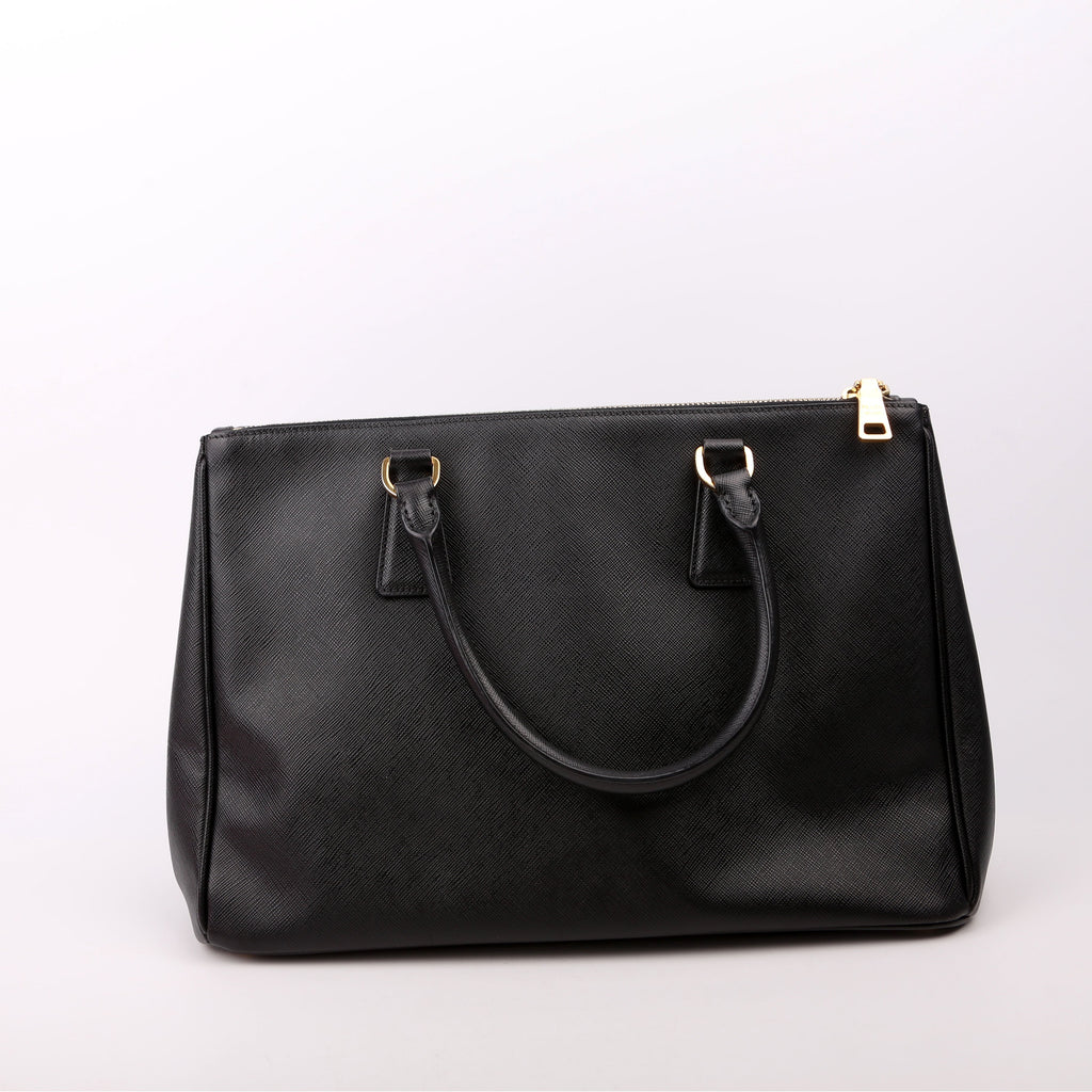 Saffiano Galleria Medium Black