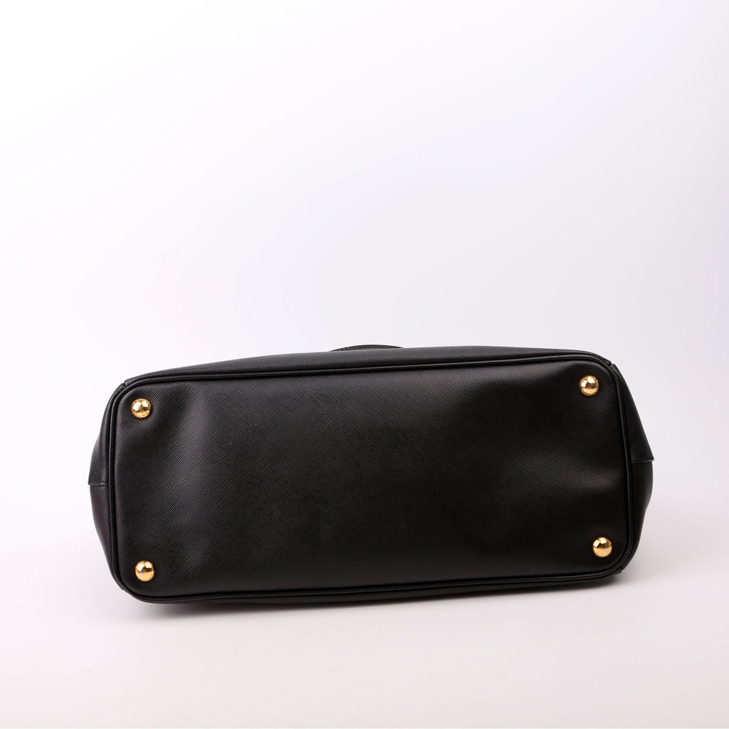 Saffiano Galleria Medium Black