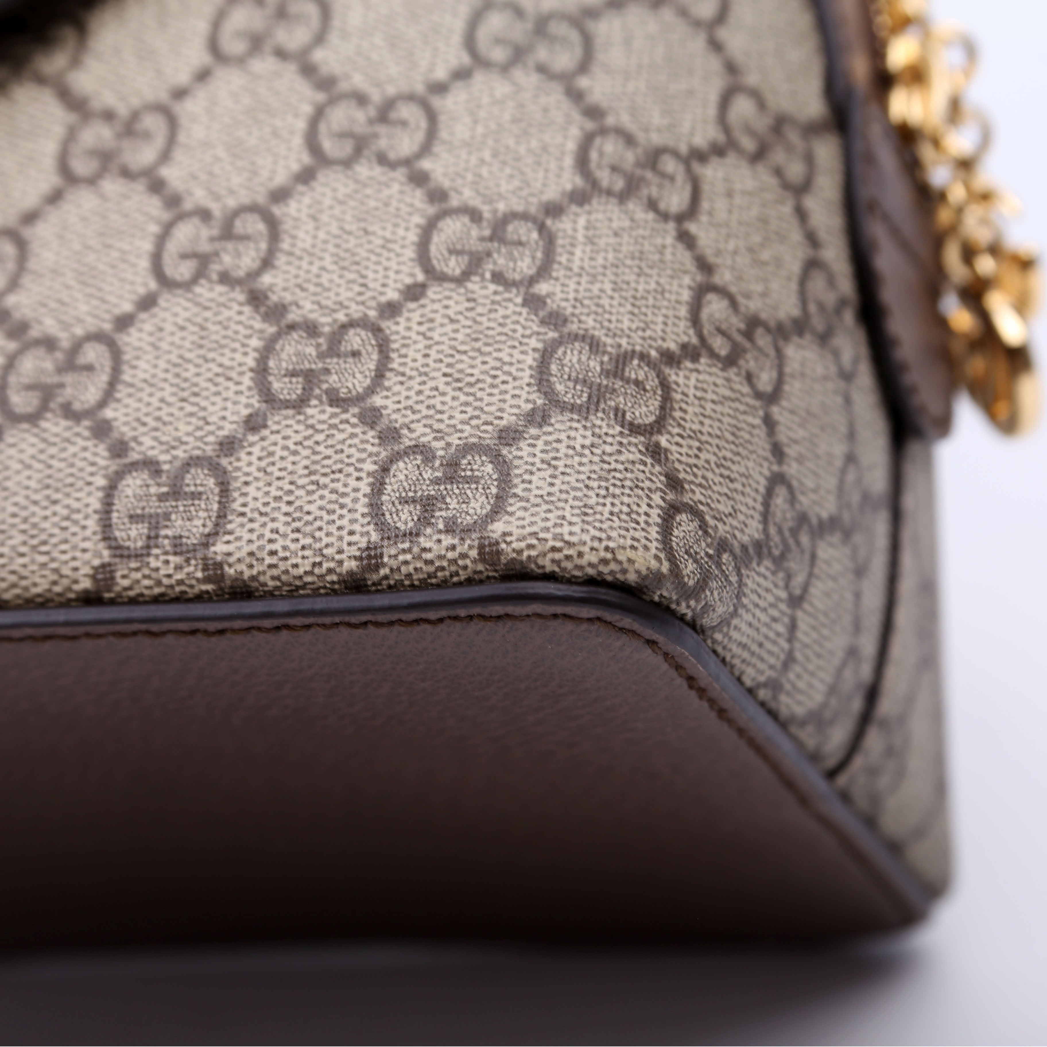 524533 Ophidia Medium Top Handle Brown