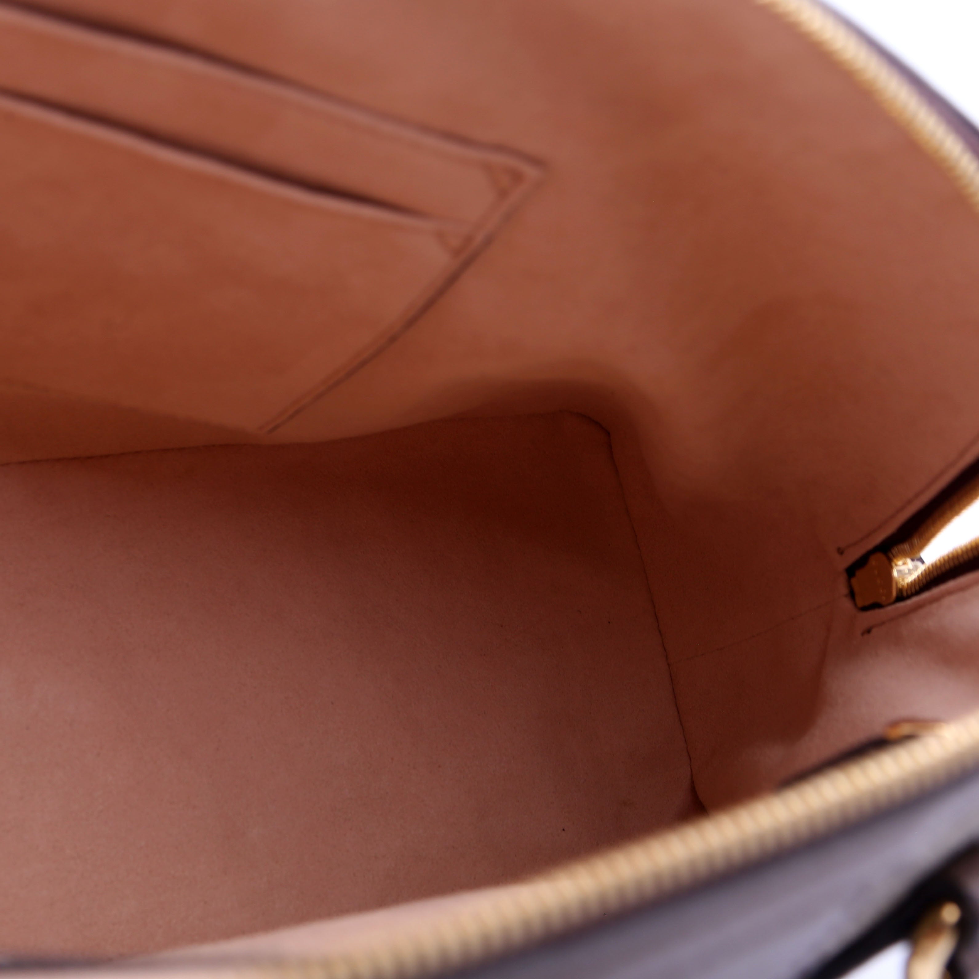 524533 Ophidia Medium Top Handle Brown
