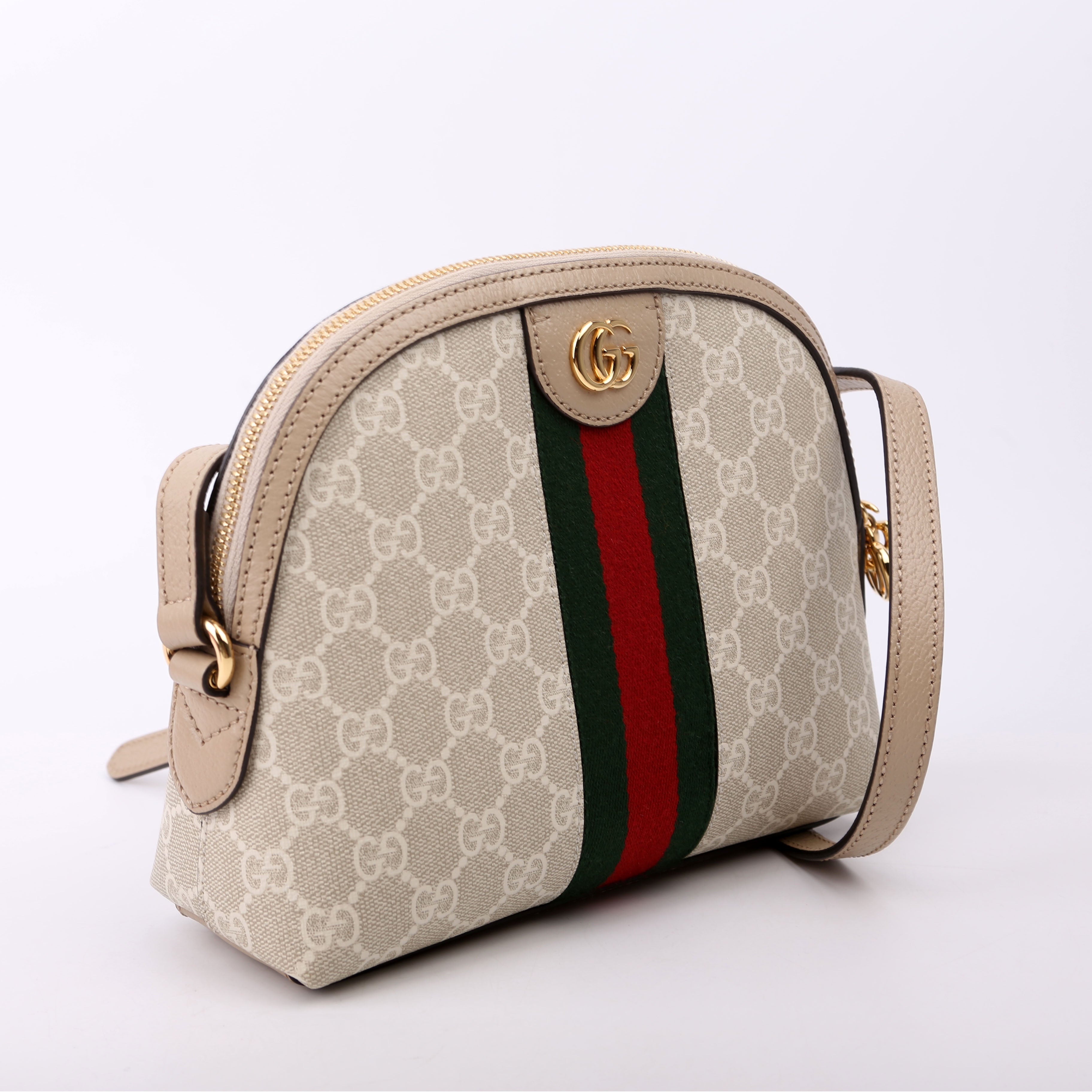 499621 Ophidia GG Small Crossbody Tan