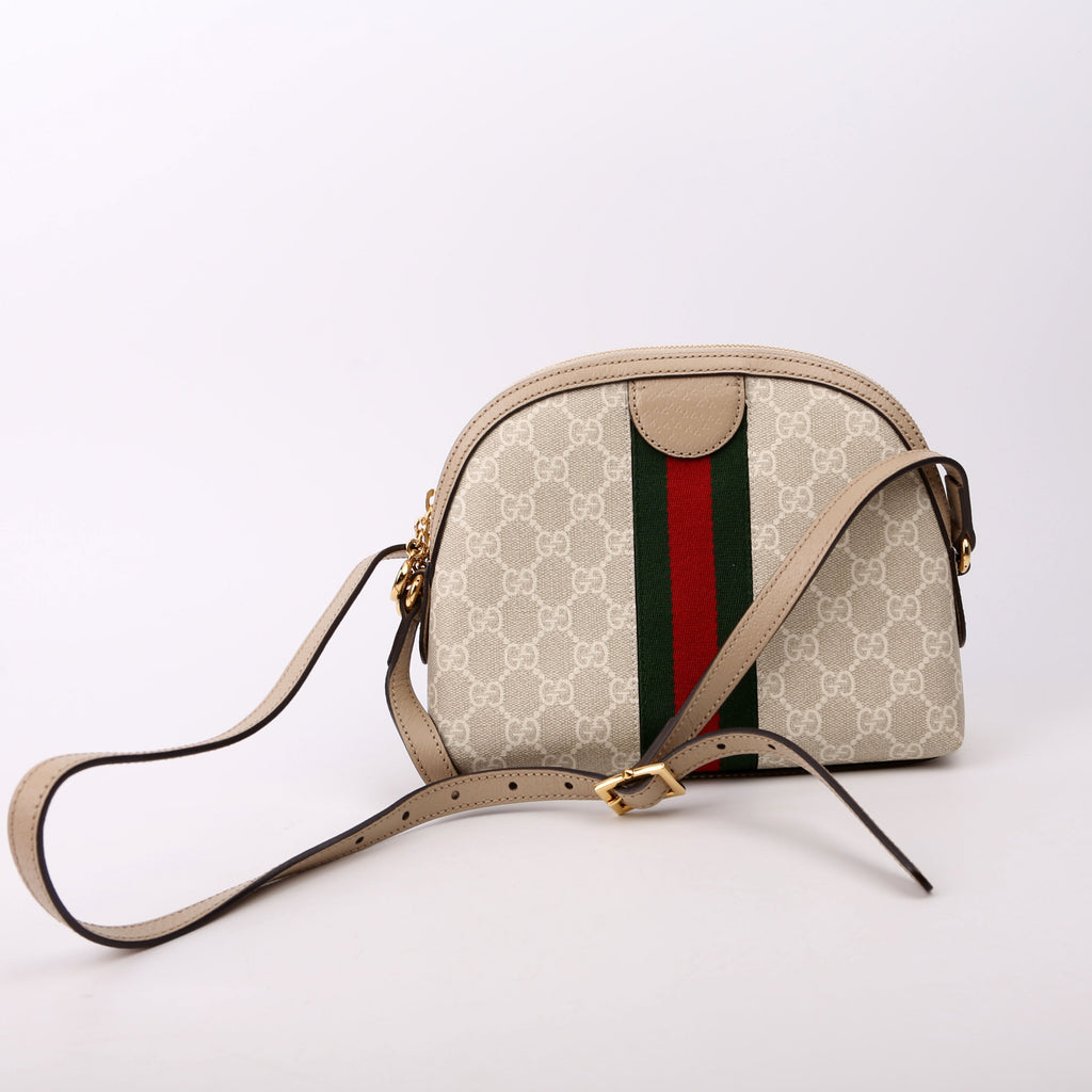 499621 Ophidia GG Small Crossbody Tan