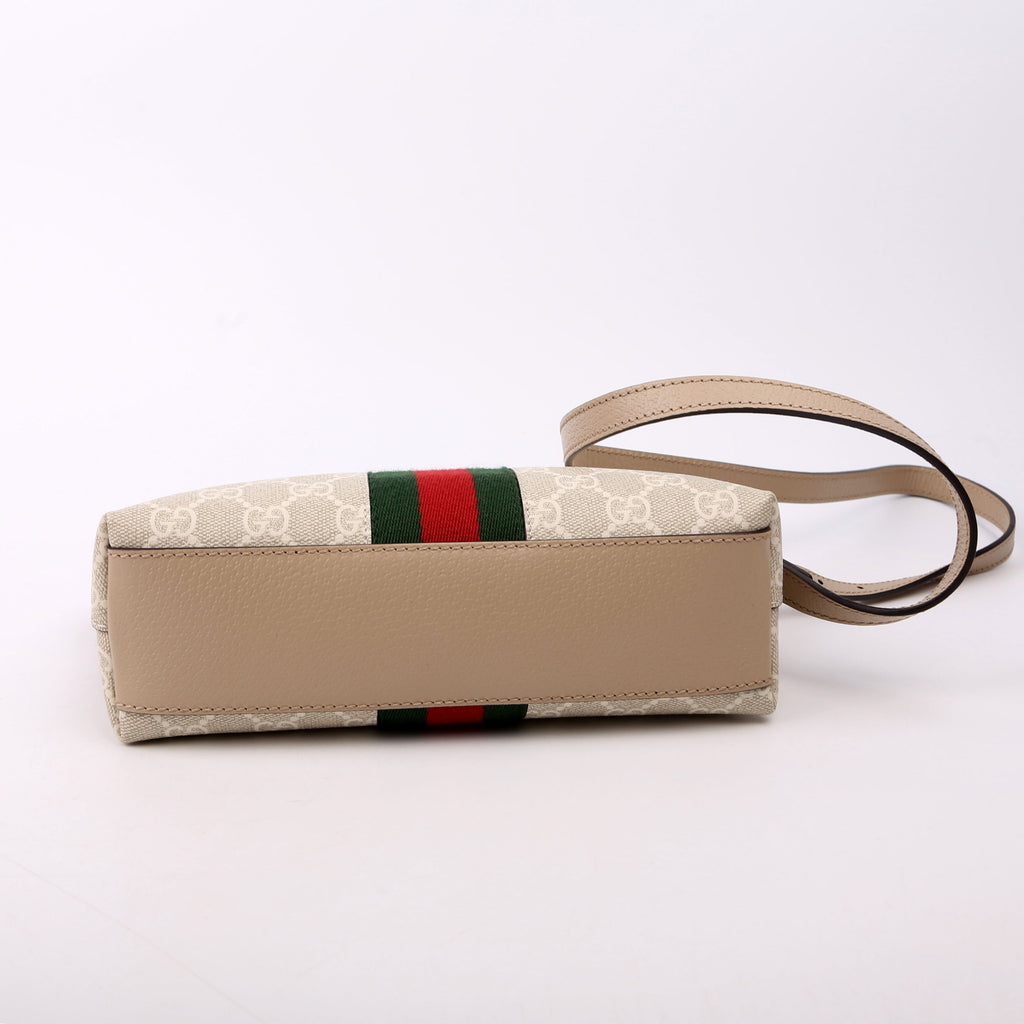 499621 Ophidia GG Small Crossbody Tan