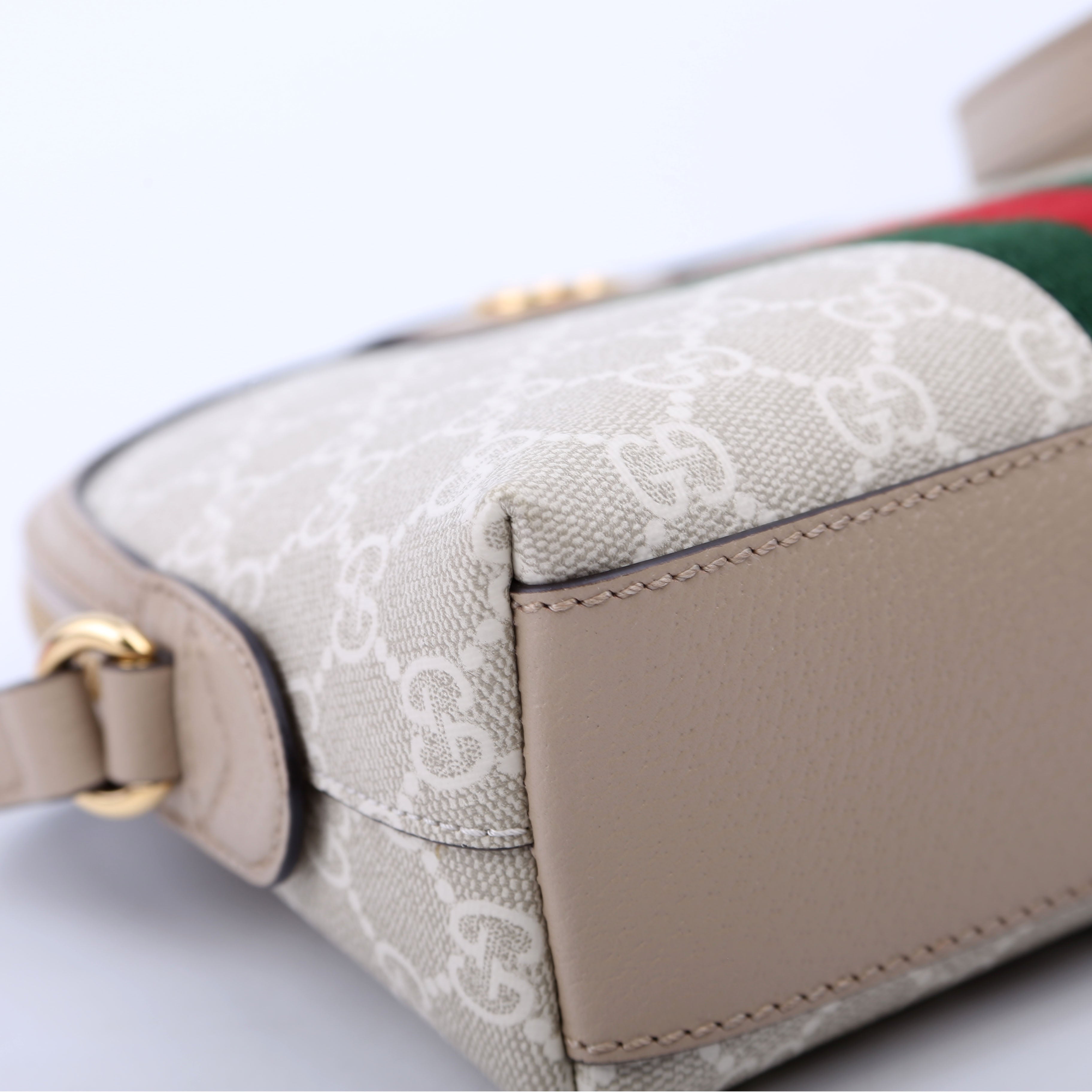 499621 Ophidia GG Small Crossbody Tan