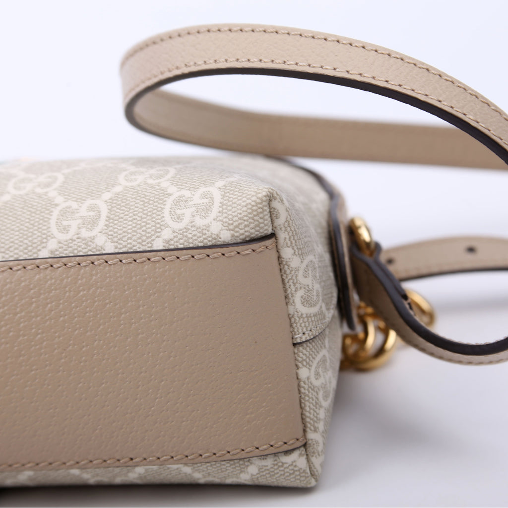 499621 Ophidia GG Small Crossbody Tan