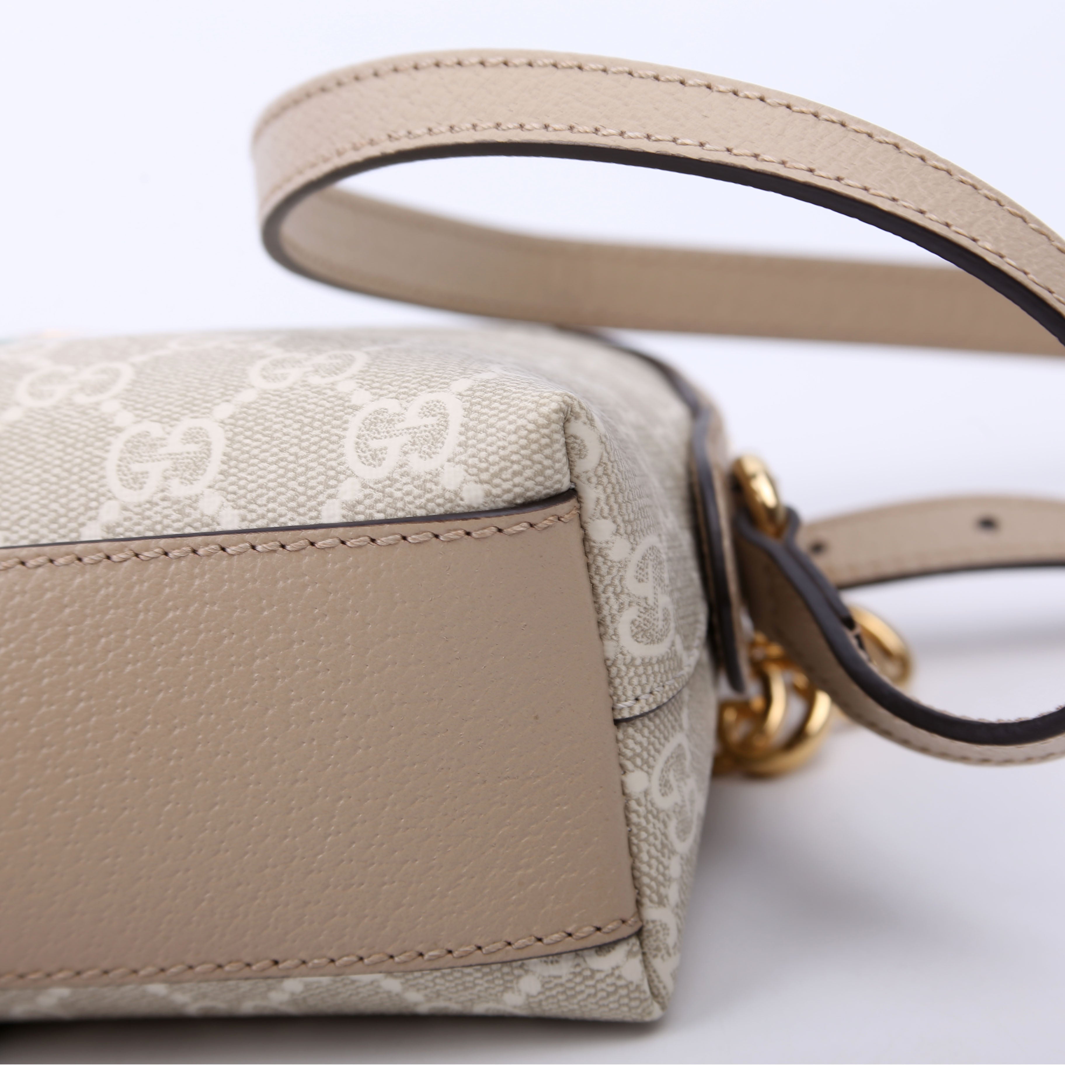 499621 Ophidia GG Small Crossbody Tan