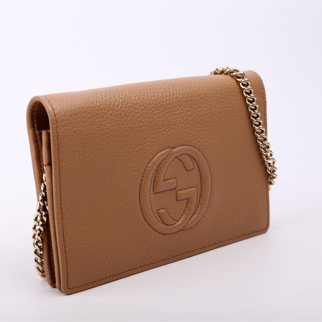 Gucci 598211 Soho WOC Tan