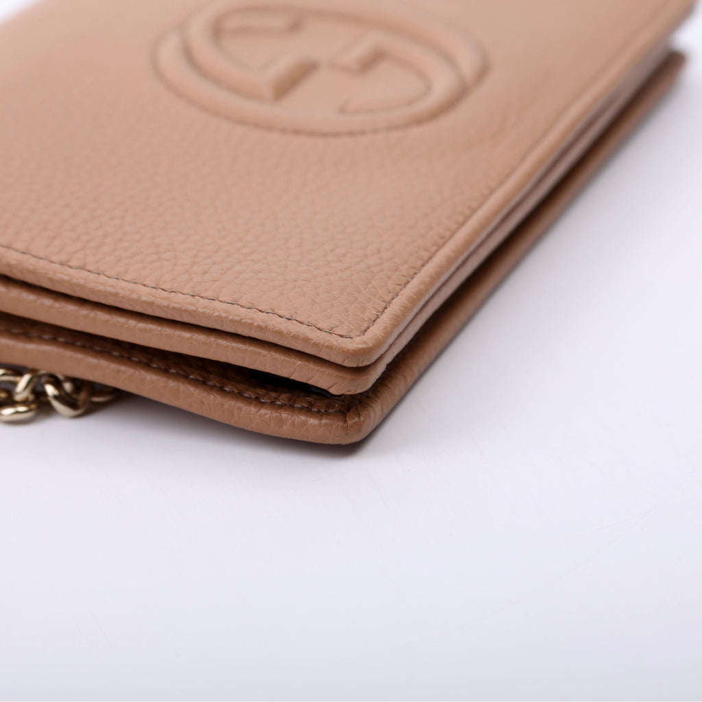 Gucci 598211 Soho WOC Tan
