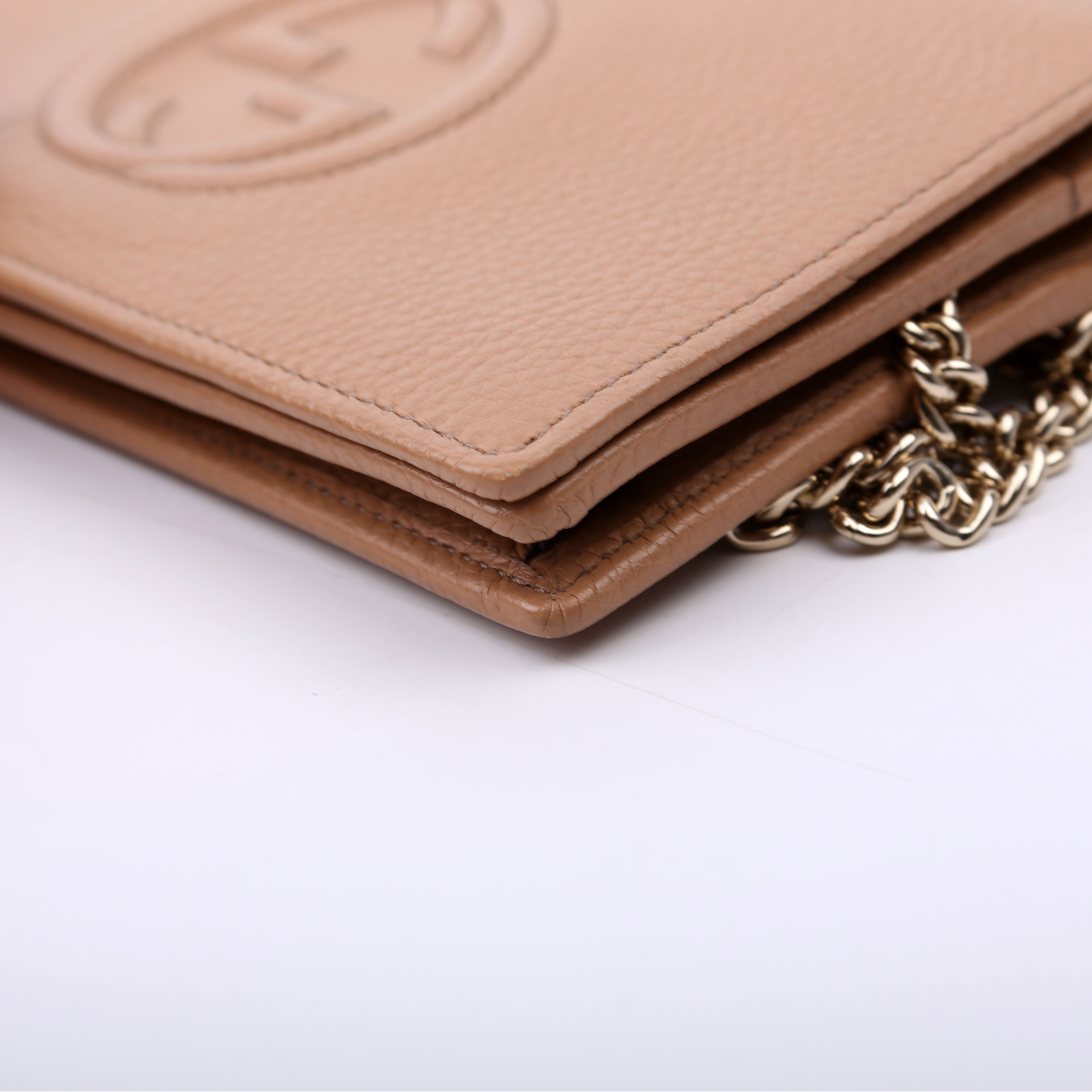 Gucci 598211 Soho WOC Tan