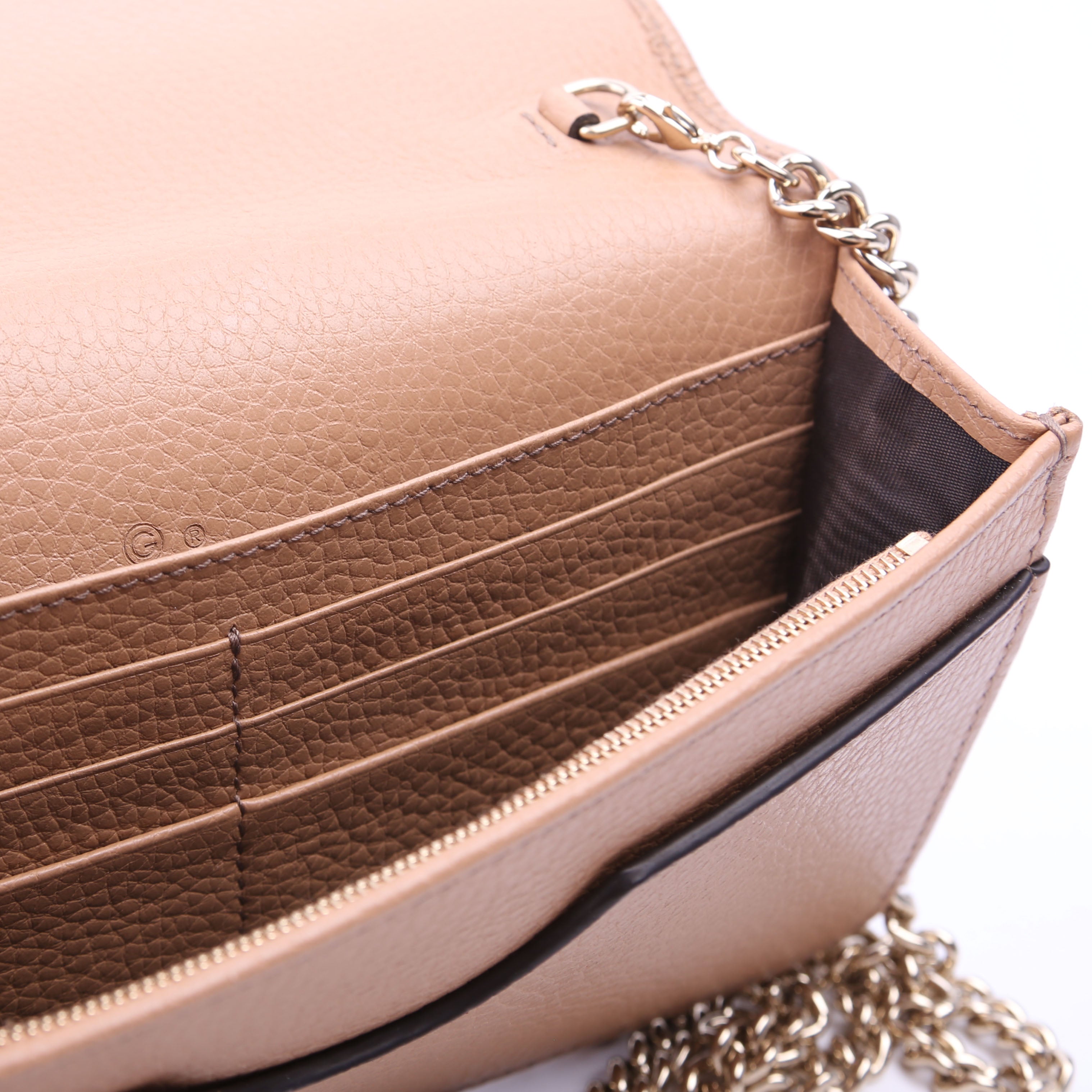 Gucci 598211 Soho WOC Tan