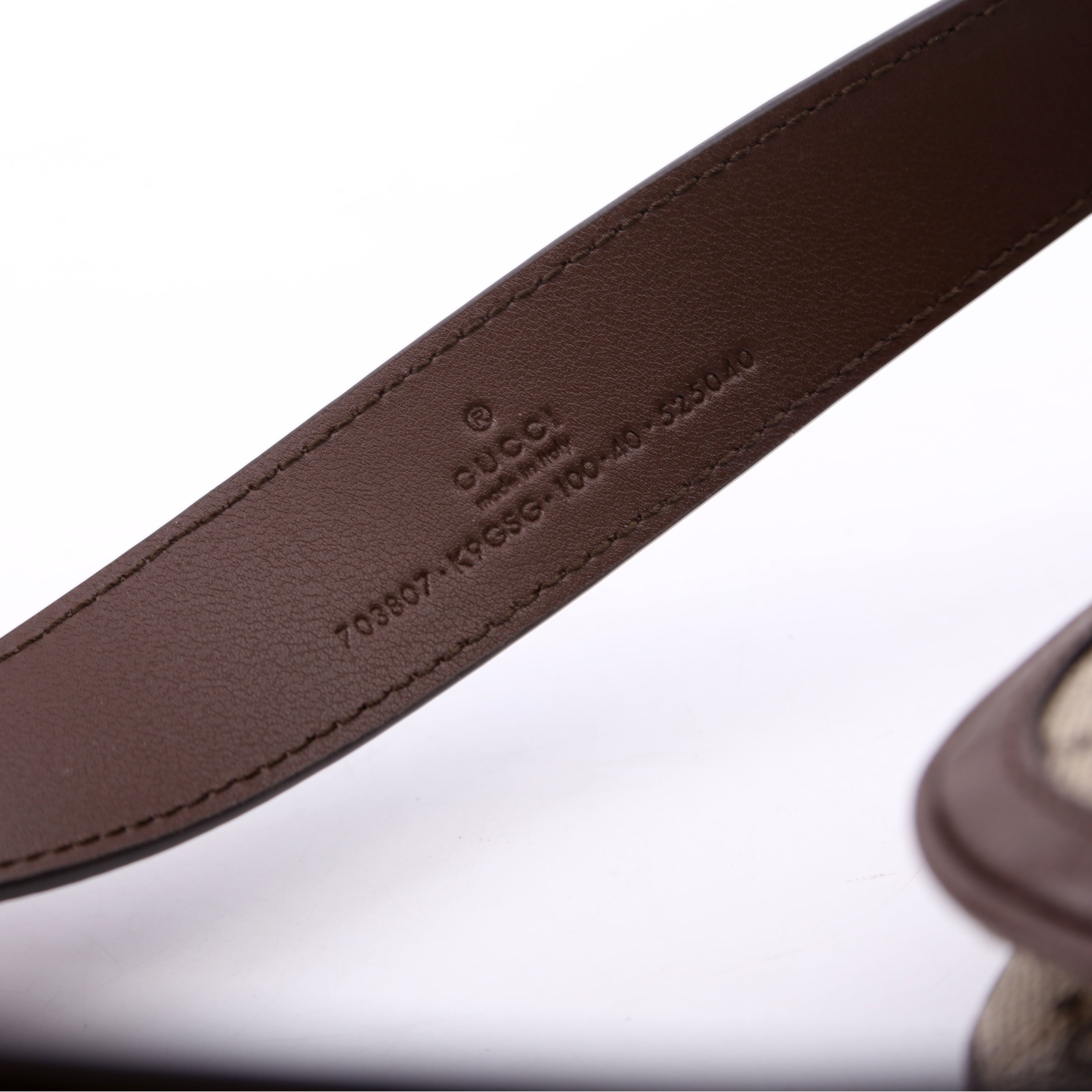 703807 Blondie GG Supreme Belt Bag Size 100/40