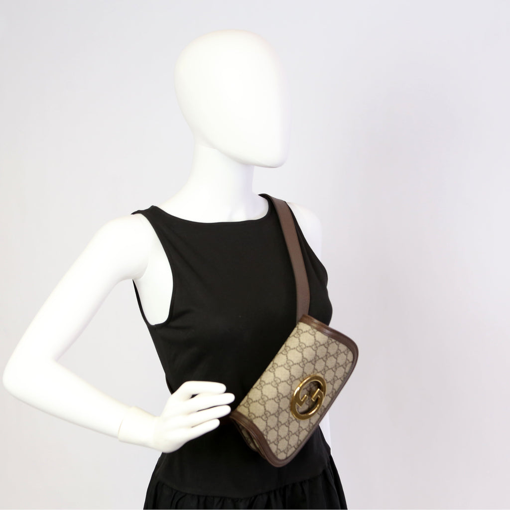 703807 Blondie GG Supreme Belt Bag Size 100/40