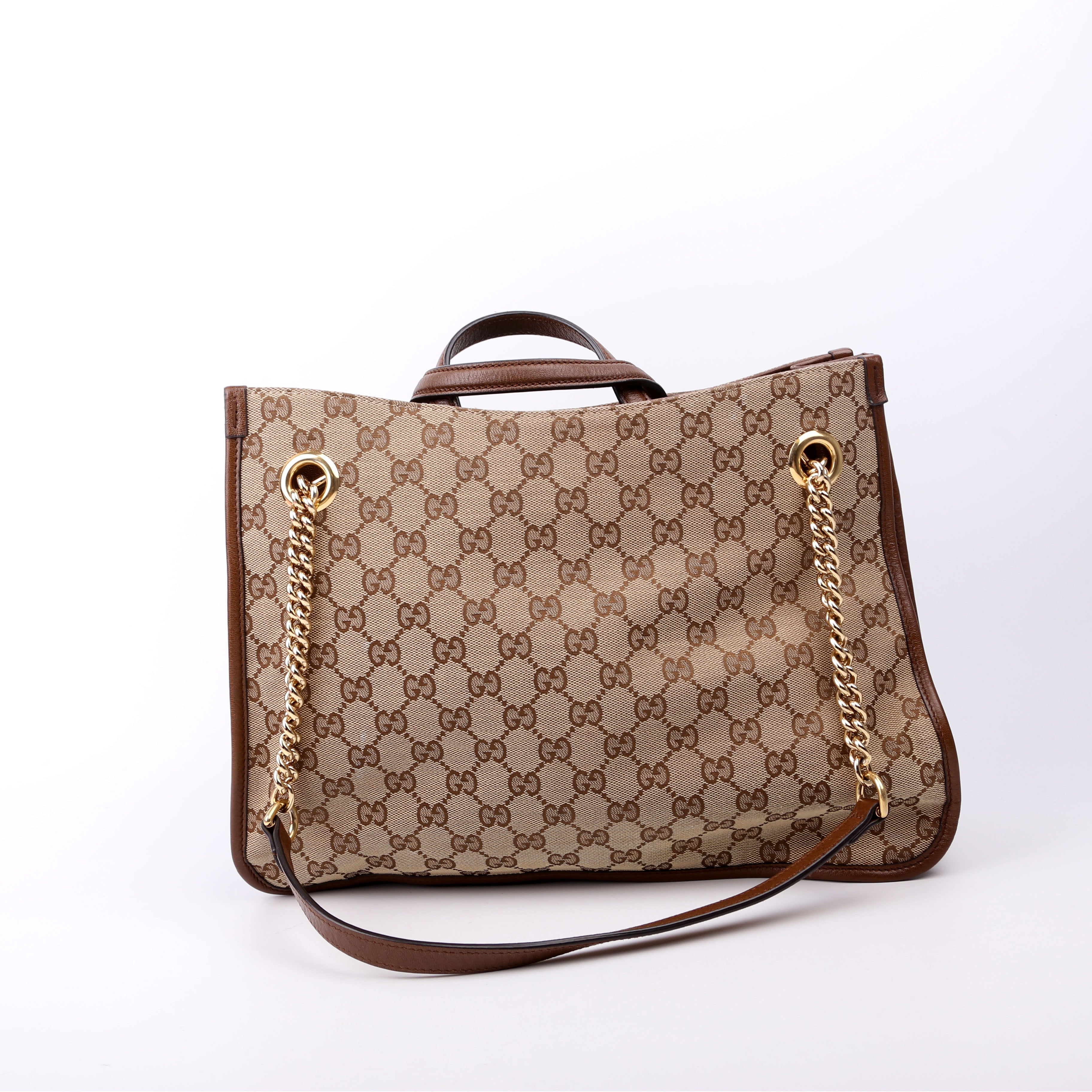 Gucci 621144 1955 Horsebit Large Tote Brown