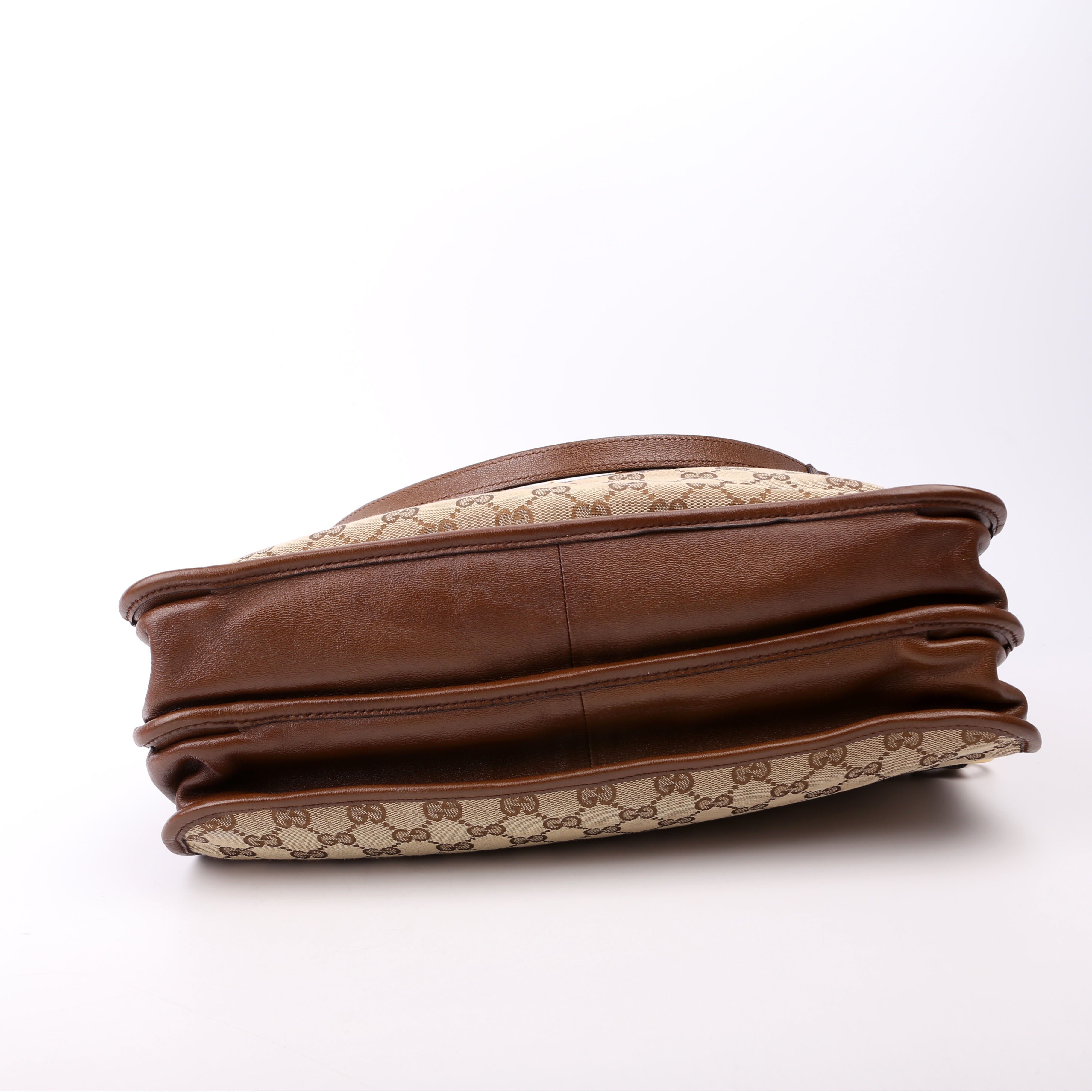 Gucci 621144 1955 Horsebit Large Tote Brown