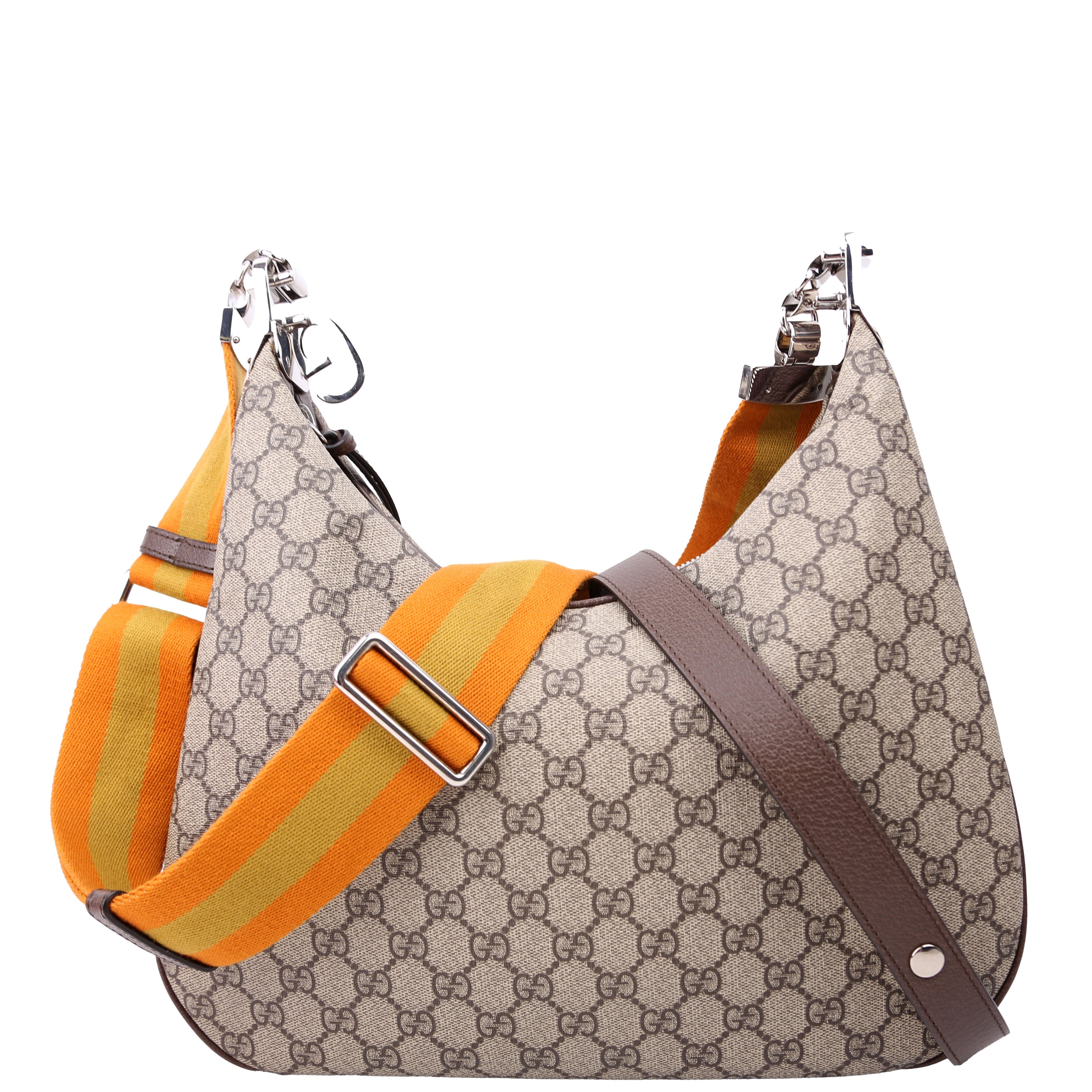 702823 Attache GG Supreme Shoulder Bag Medium