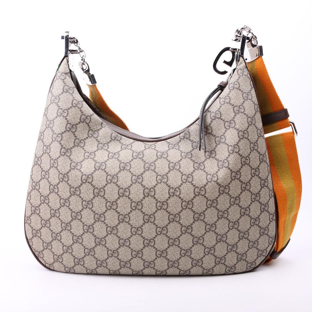 702823 Attache GG Supreme Shoulder Bag Medium