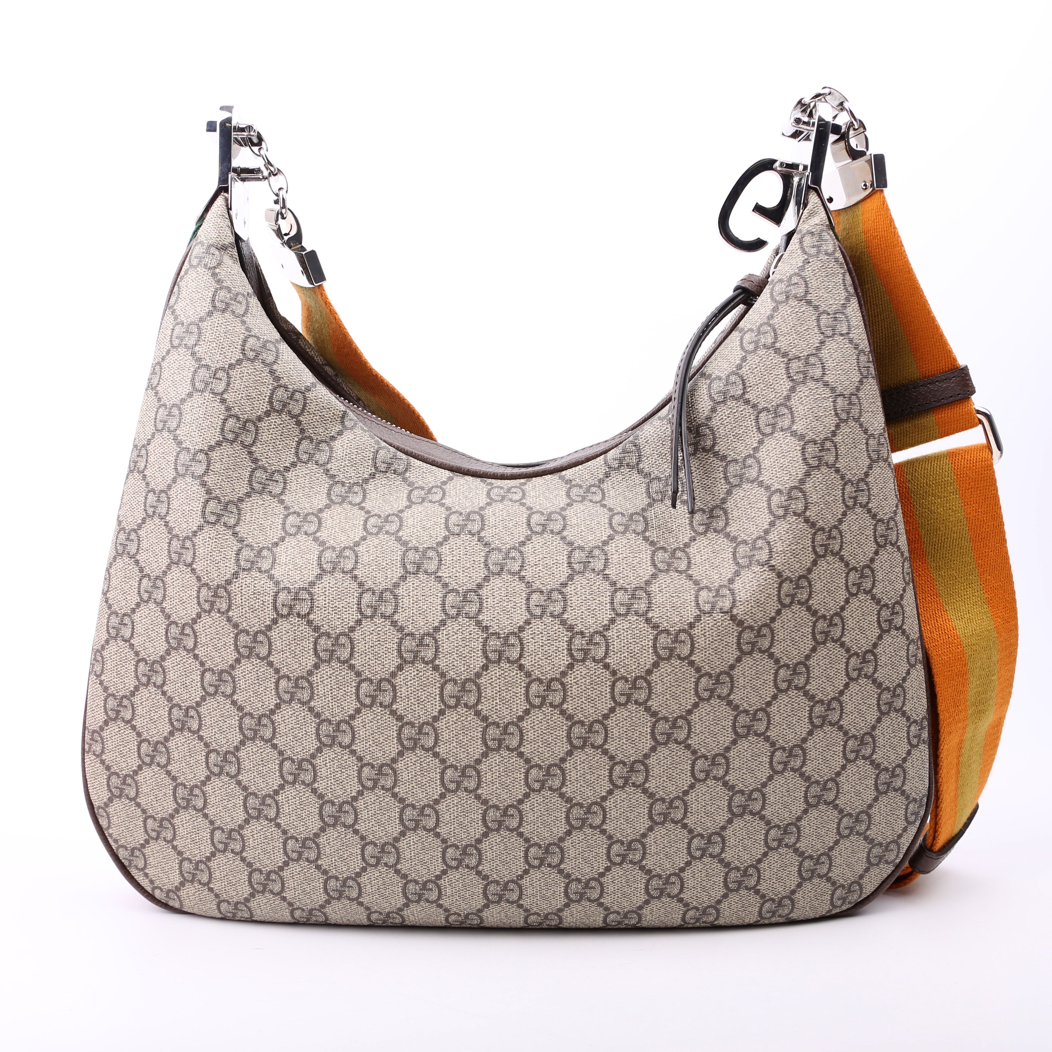 702823 Attache GG Supreme Shoulder Bag Medium