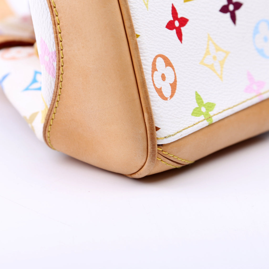 Claudia Multicolor Monogram White